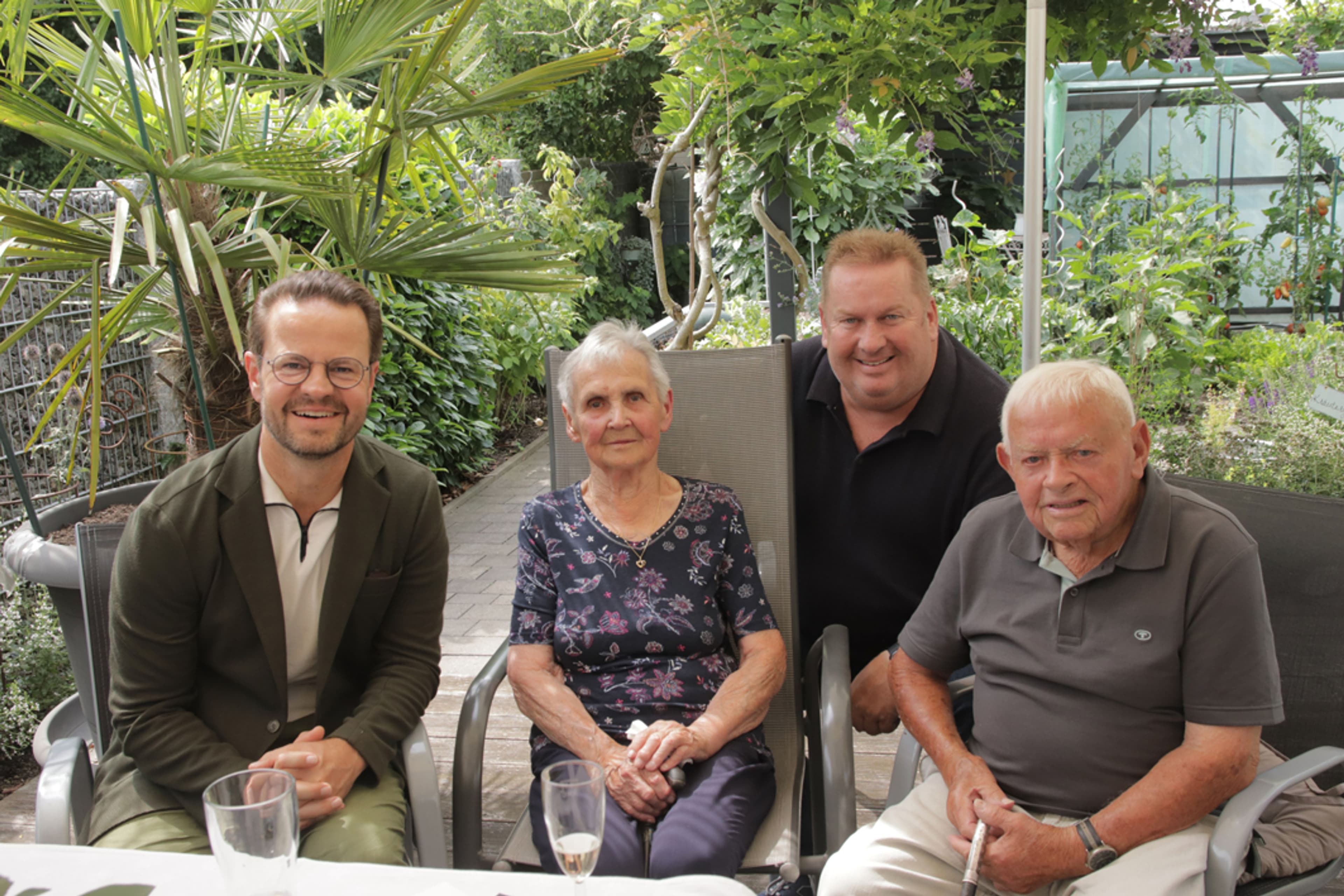 70 Jahre Liebe: Johanna und Franz feiern Gnadenhochzeit