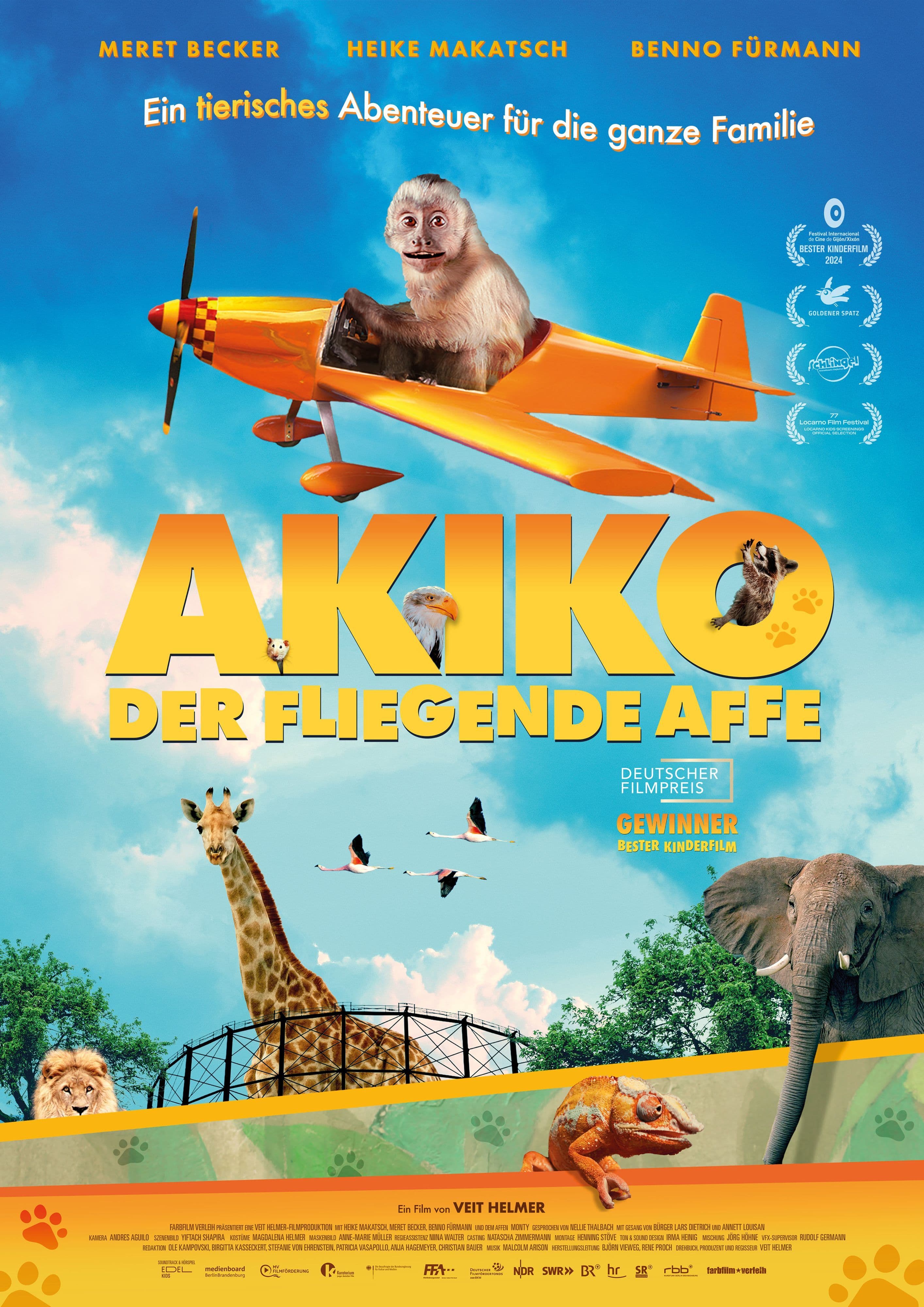 Abenteuer mit Akiko: Der fliegende Affe im Kino