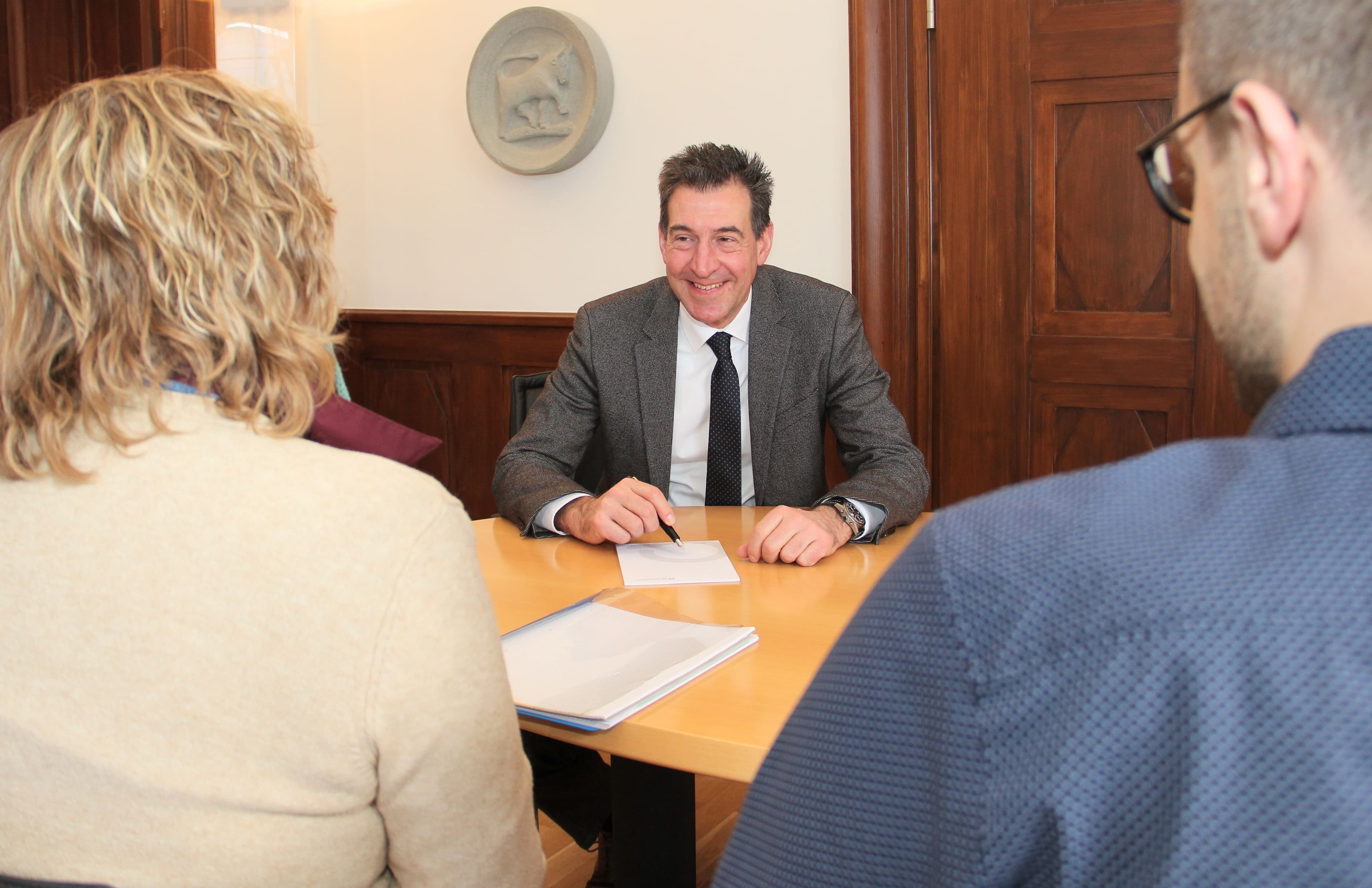 Bürgersprechstunde mit Oberbürgermeister Pauly in Donaueschingen