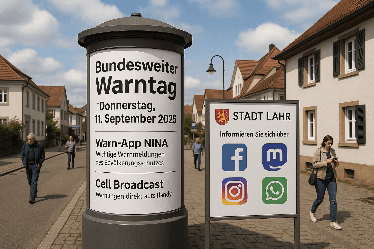 Bundesweiter Warntag am 11. September 2025