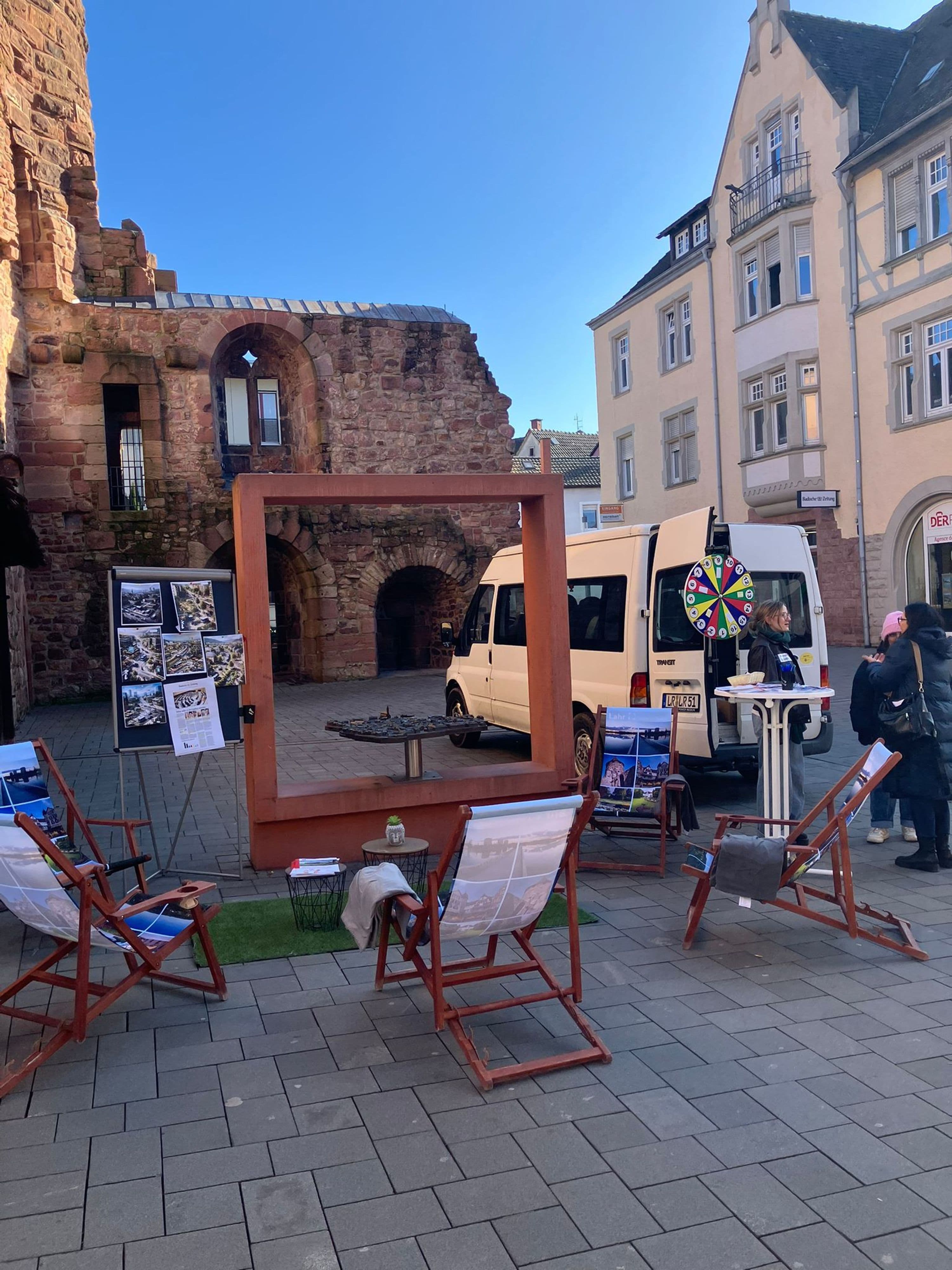 Das mobile Wahlwohnzimmer kommt nach Lahr