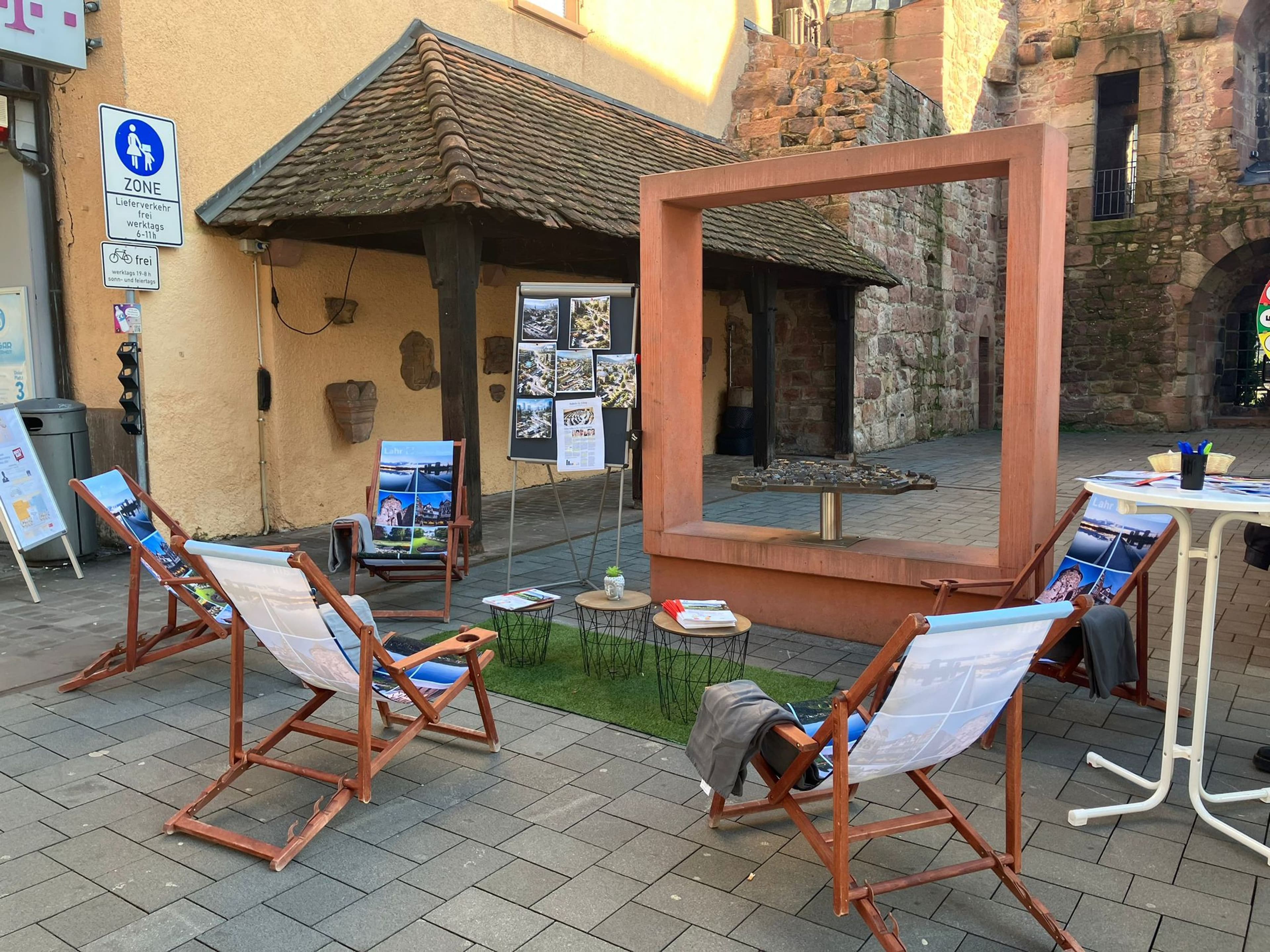 Das mobile Wahlwohnzimmer kommt nach Lahr