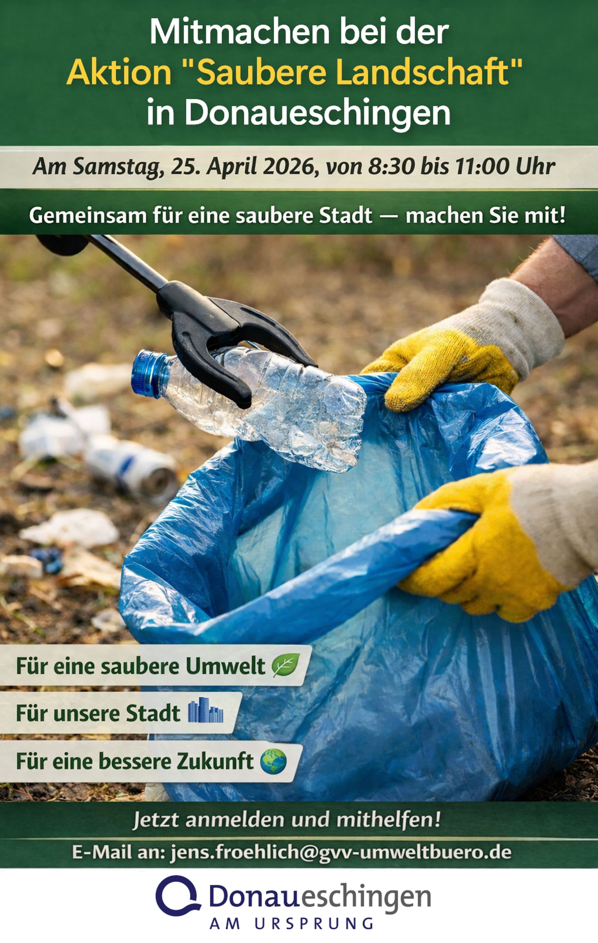 Donaueschingen räumt auf!