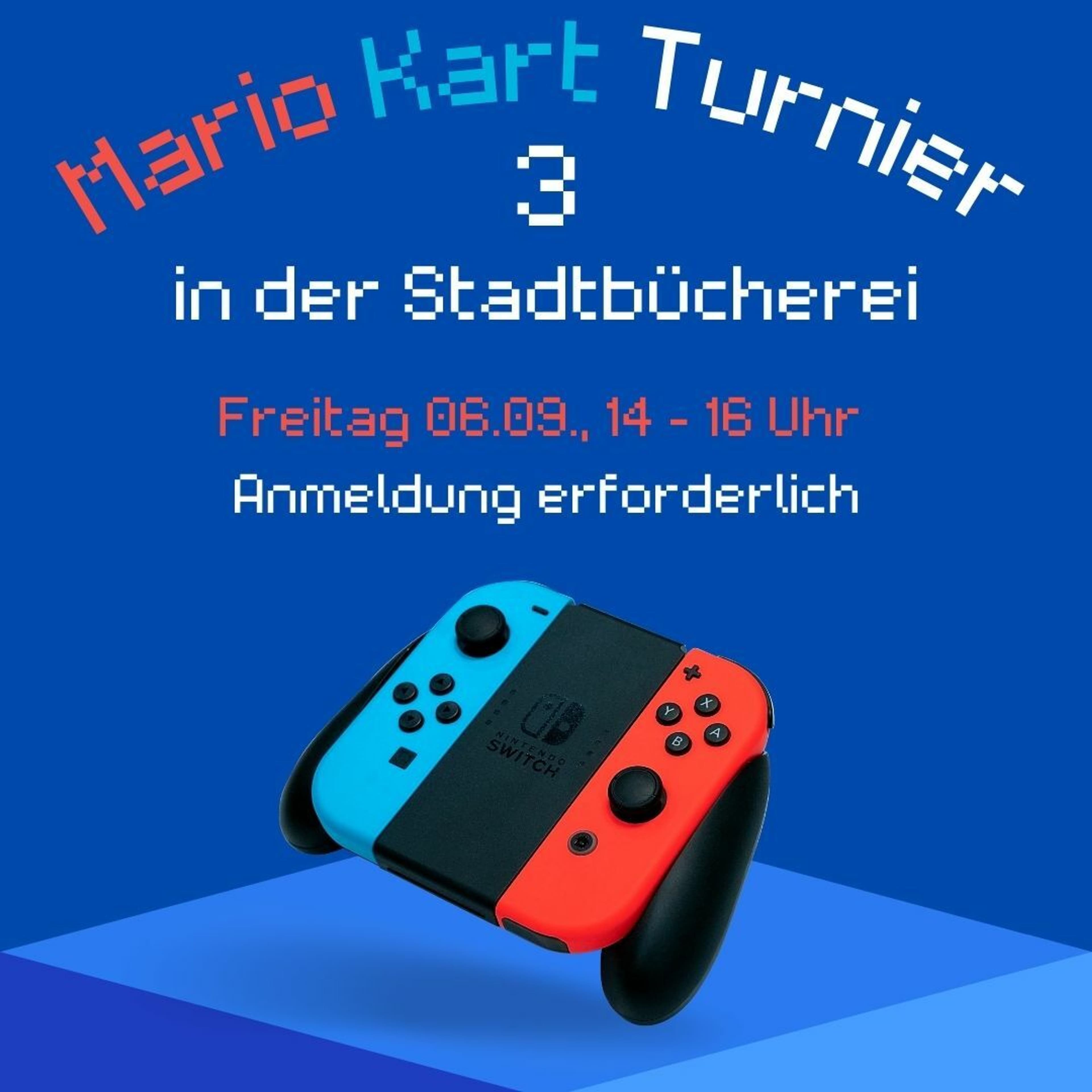 Drittes Mario-Kart-Turnier in der Stadtbücherei