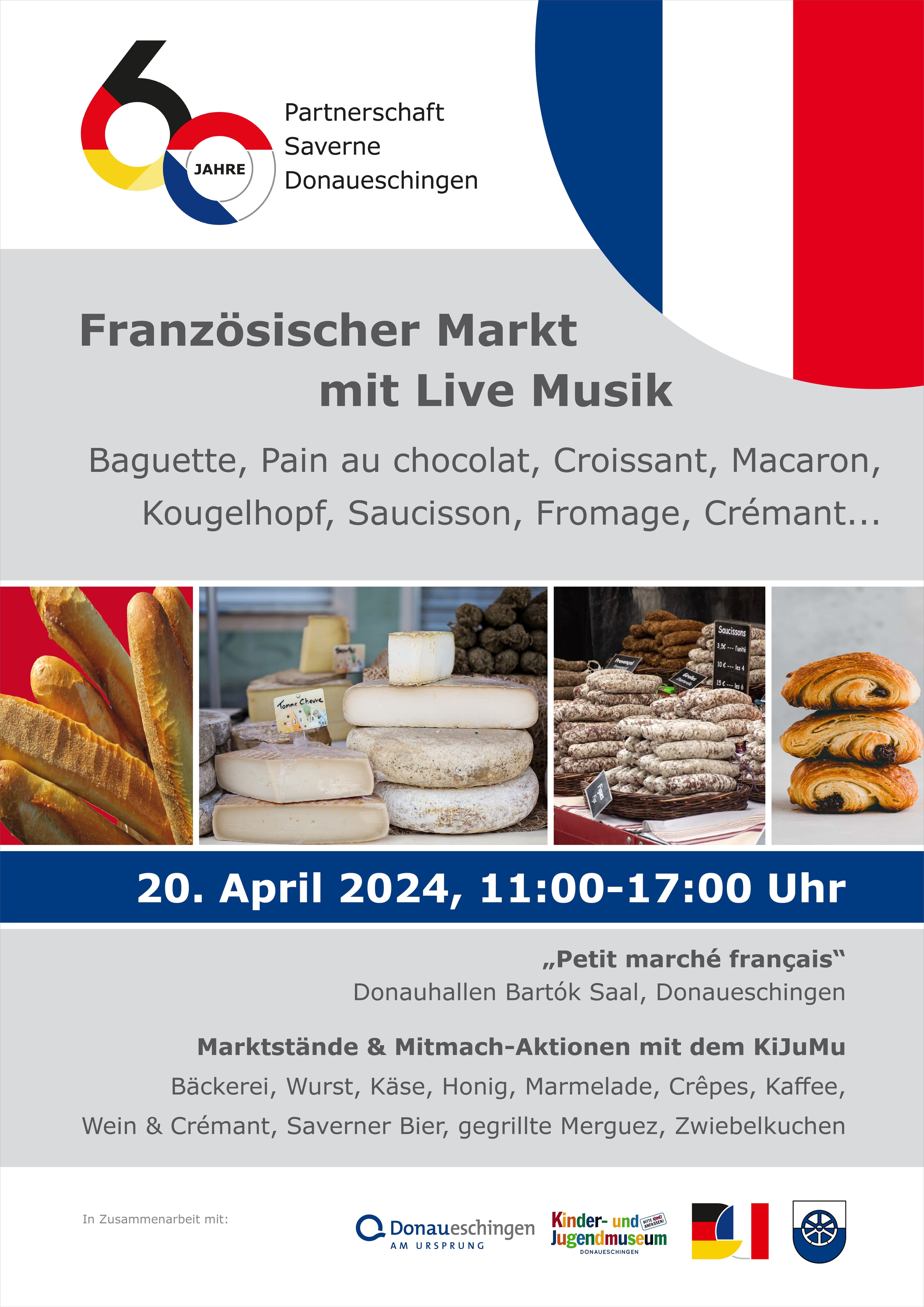 Ein Stück Frankreich in Donaueschingen: Französischer Markt begeistert mit Kultur und Kulinarik