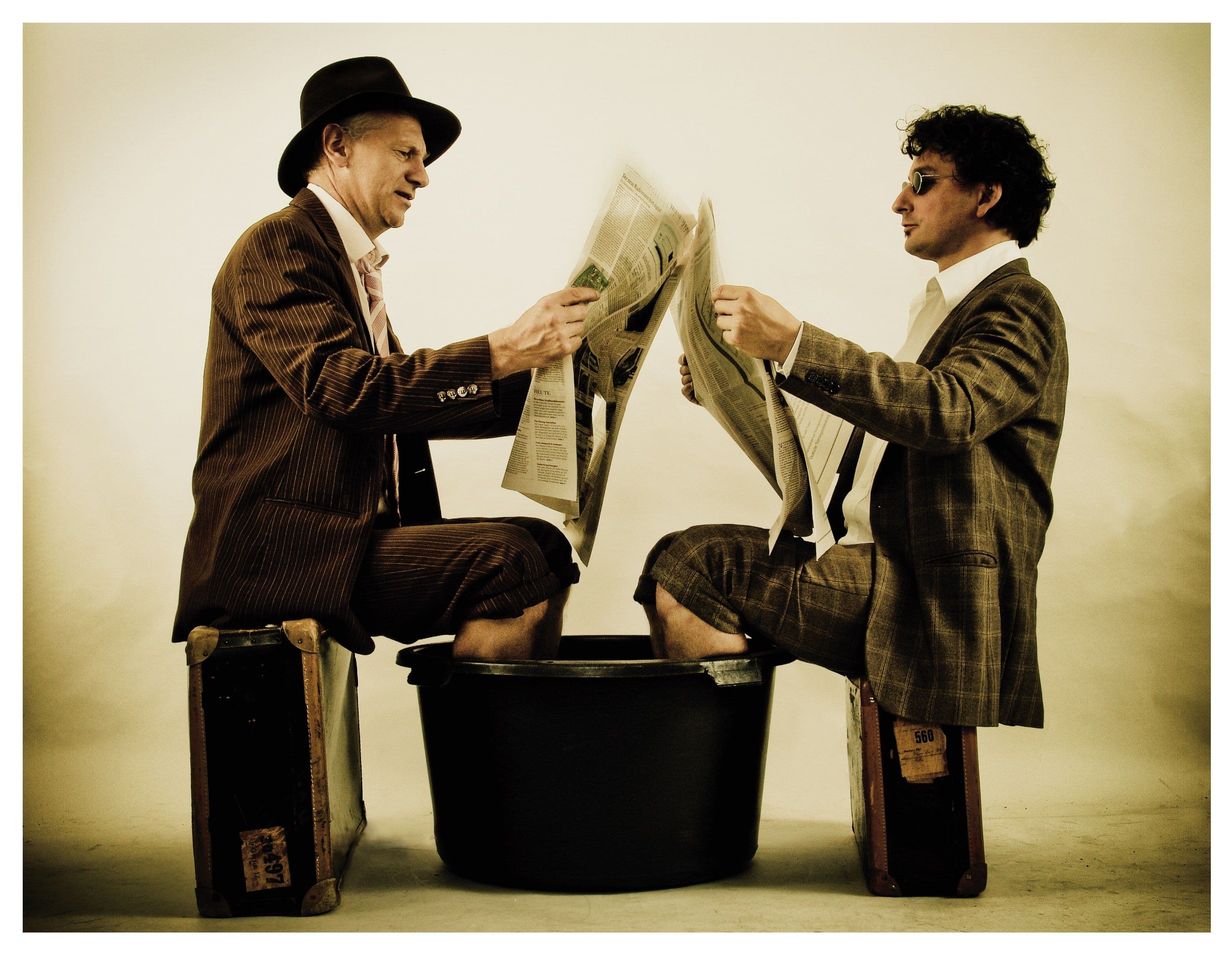 Einzigartige Unterhaltung mit dem Huub Dutch Duo in Hemsbach