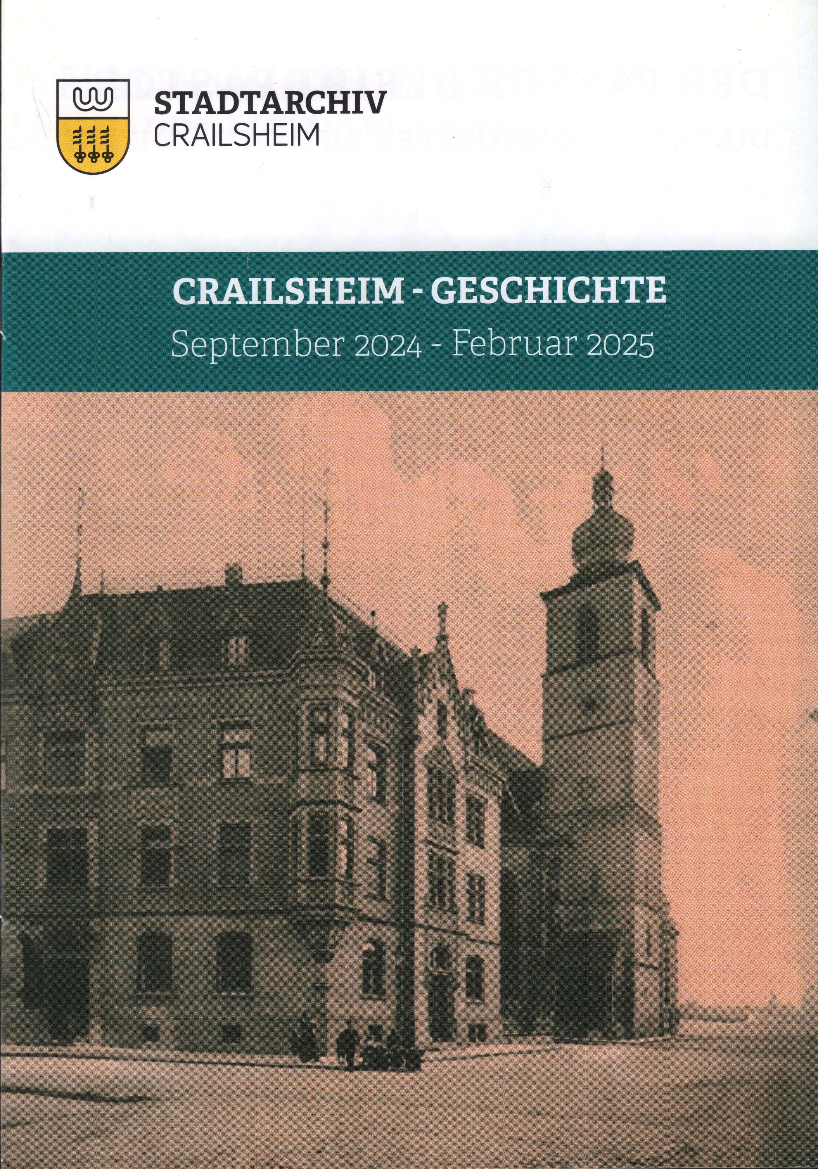 Entdecken Sie die reiche Geschichte Crailsheims: Neues Programmheft veröffentlicht