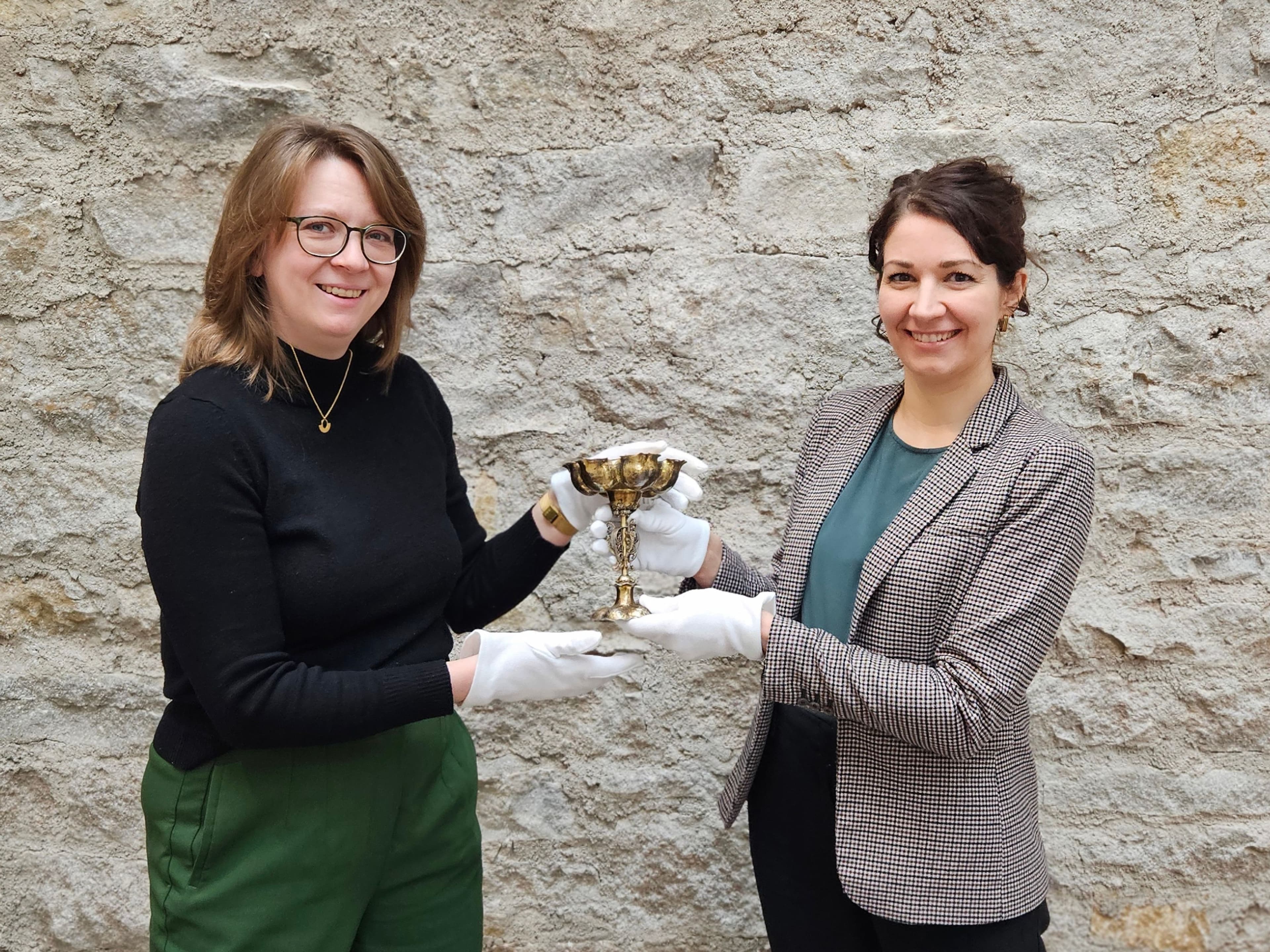 Entdeckung des Jahrhunderts: Goldener Pokal im Museum