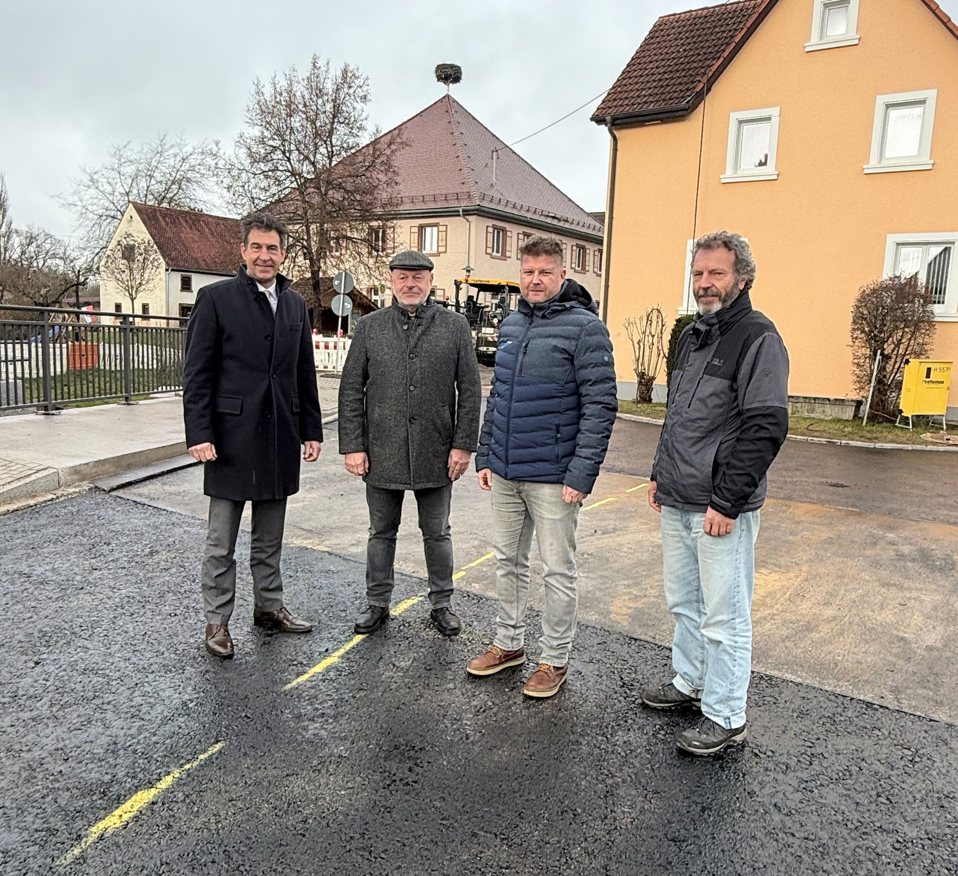 Entenbachbrücke in Pfohren wieder geöffnet