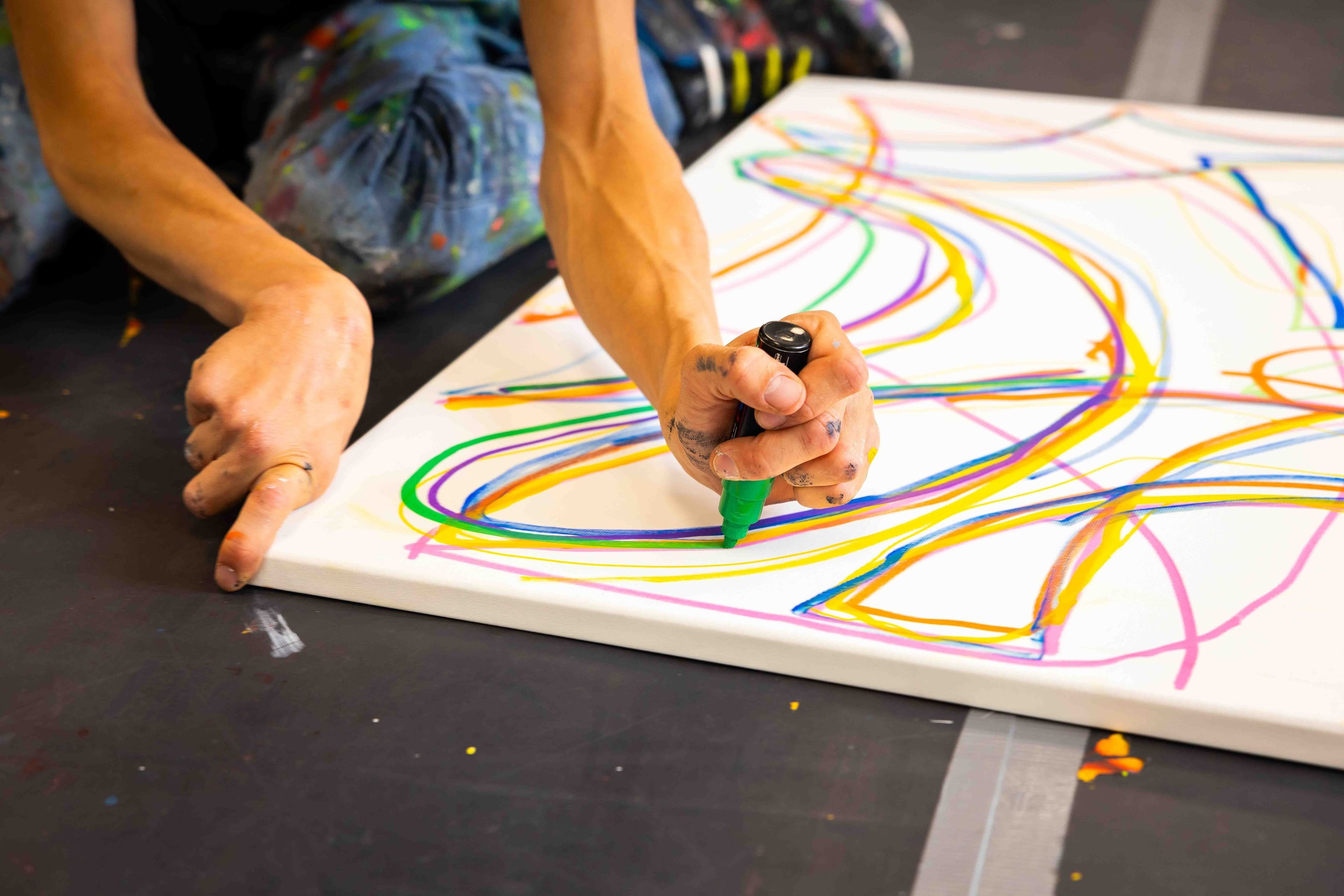 Farben und Bewegungen: Ein Erlebnis der besonderen Art im Rathaus Öhringen