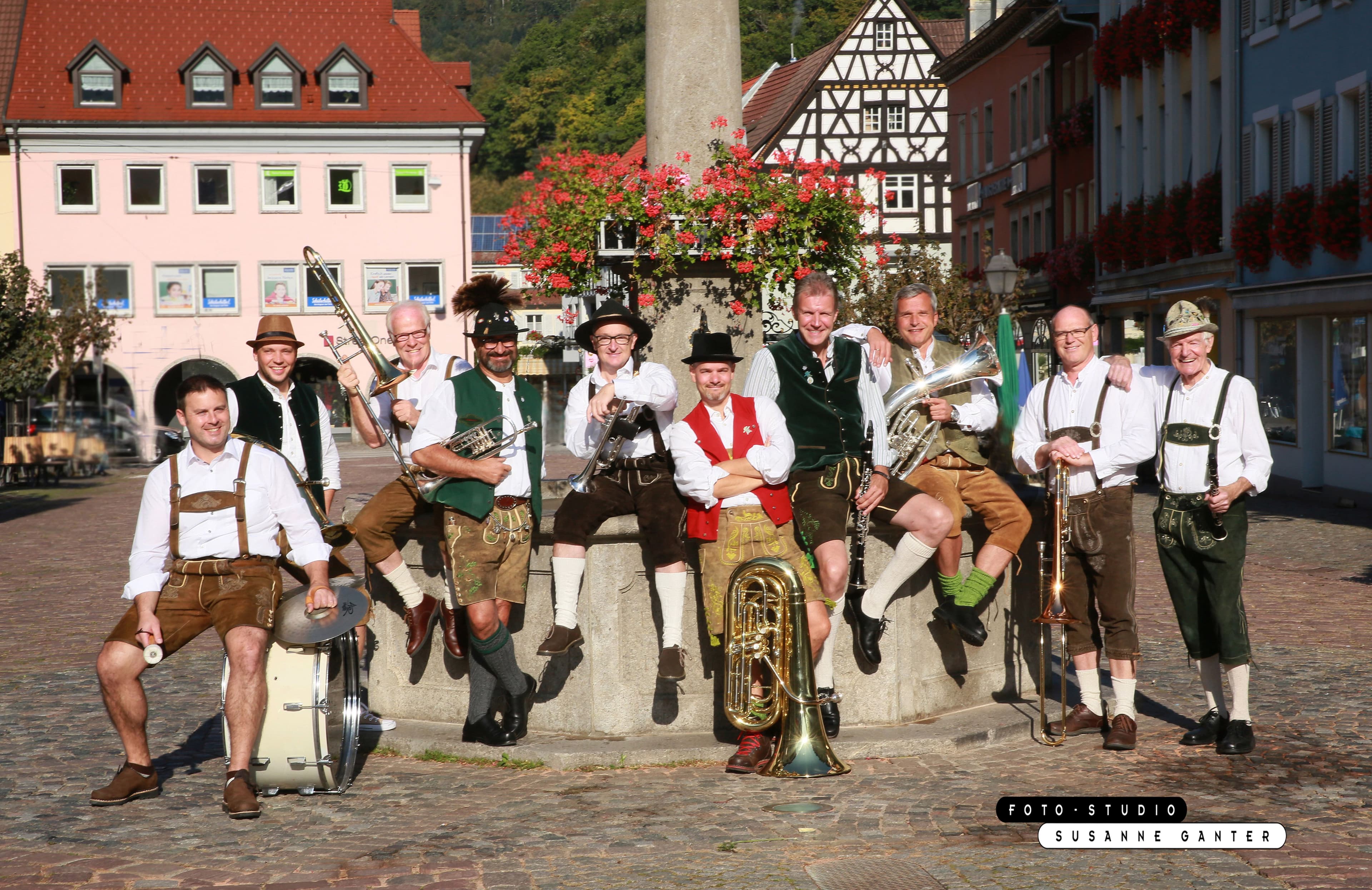 Freiluftkonzert der Elztäler Zwietracht in Waldkirch