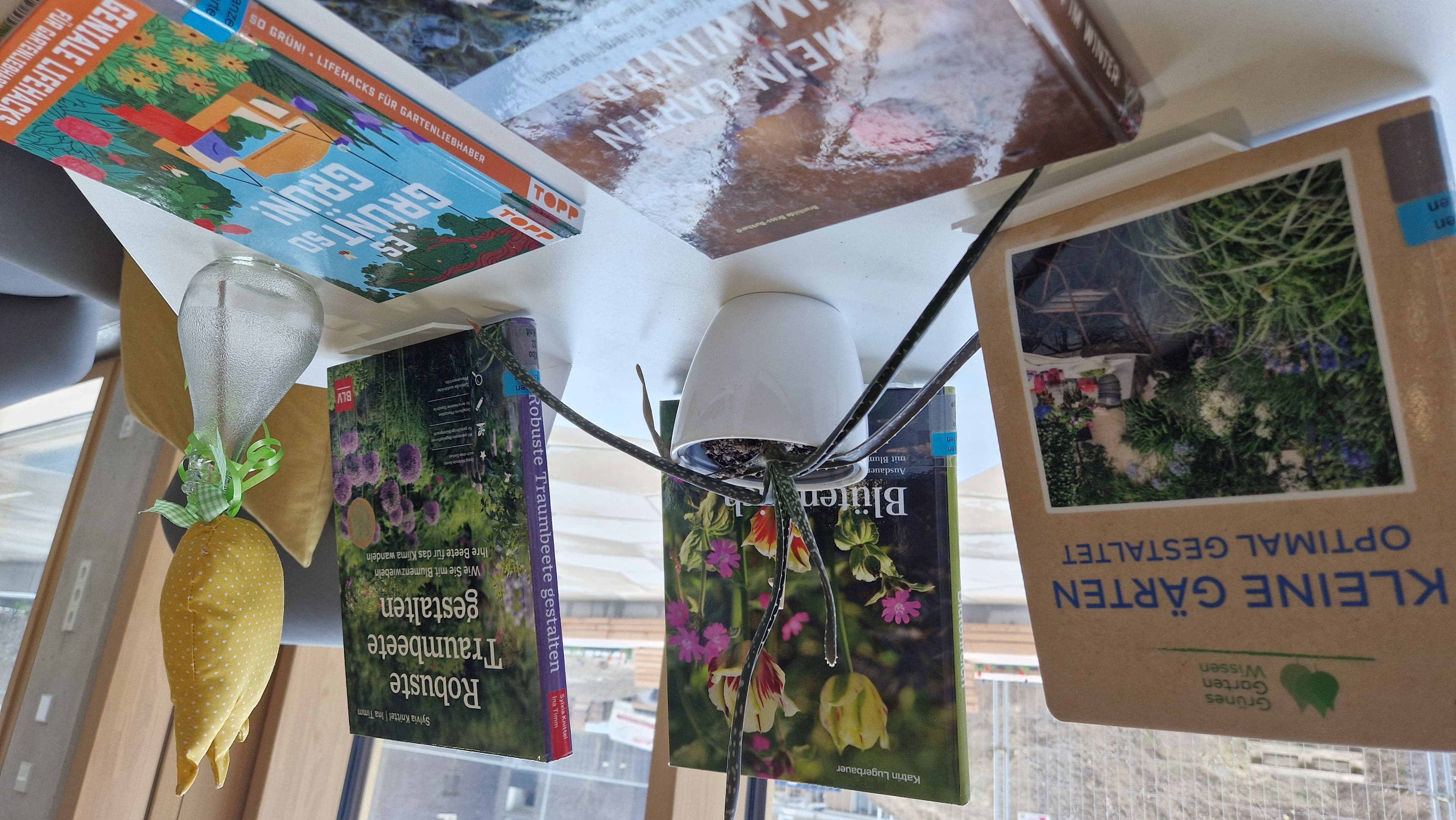 Gartentipps in der Bibliothek, Bundeswehrübung in Rheinstetten