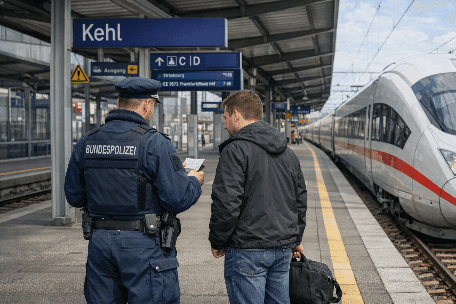 Gefälschter Ausweis im Zug entdeckt
