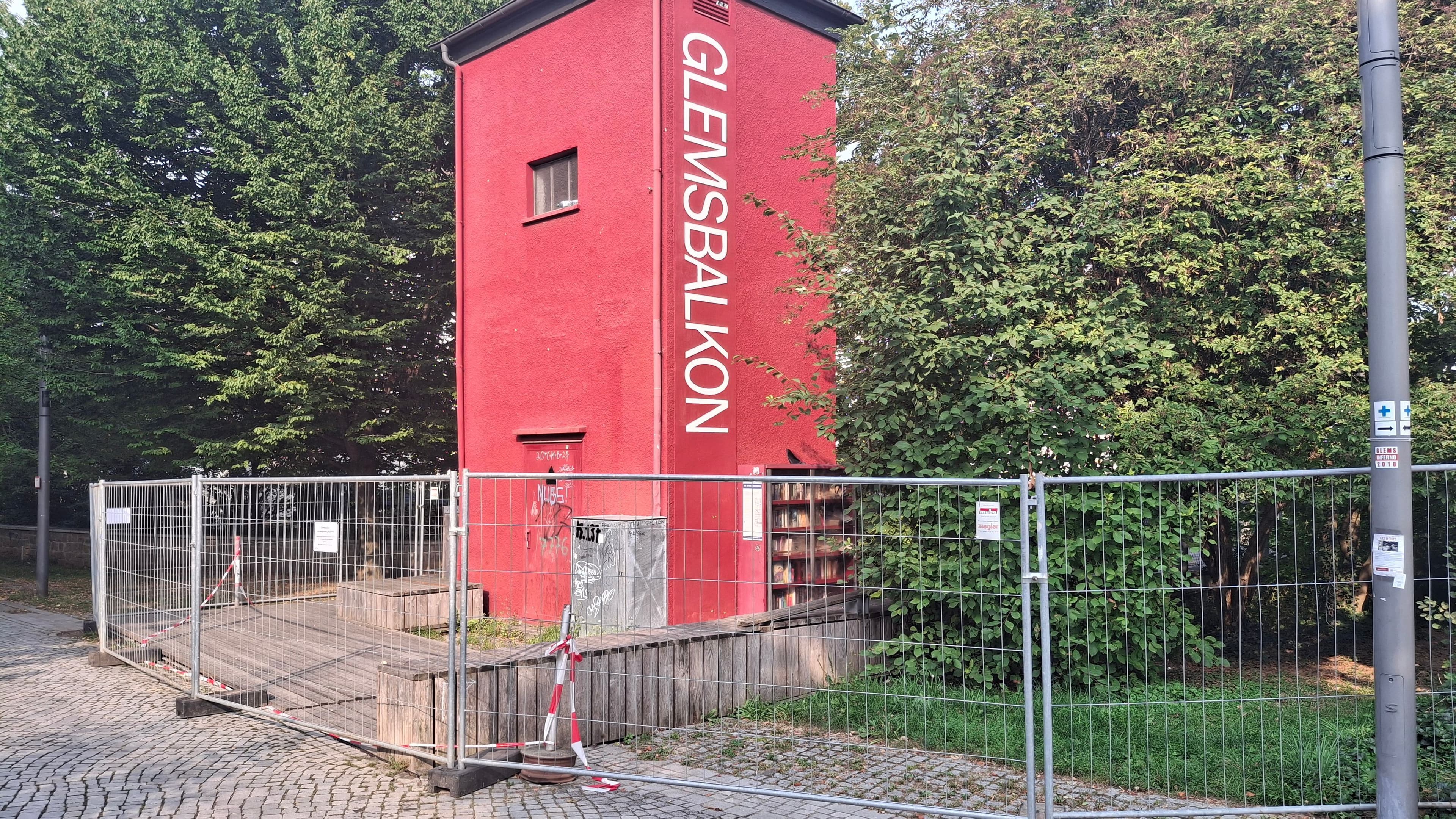 Glemsbalkon in Ditzingen gesperrt