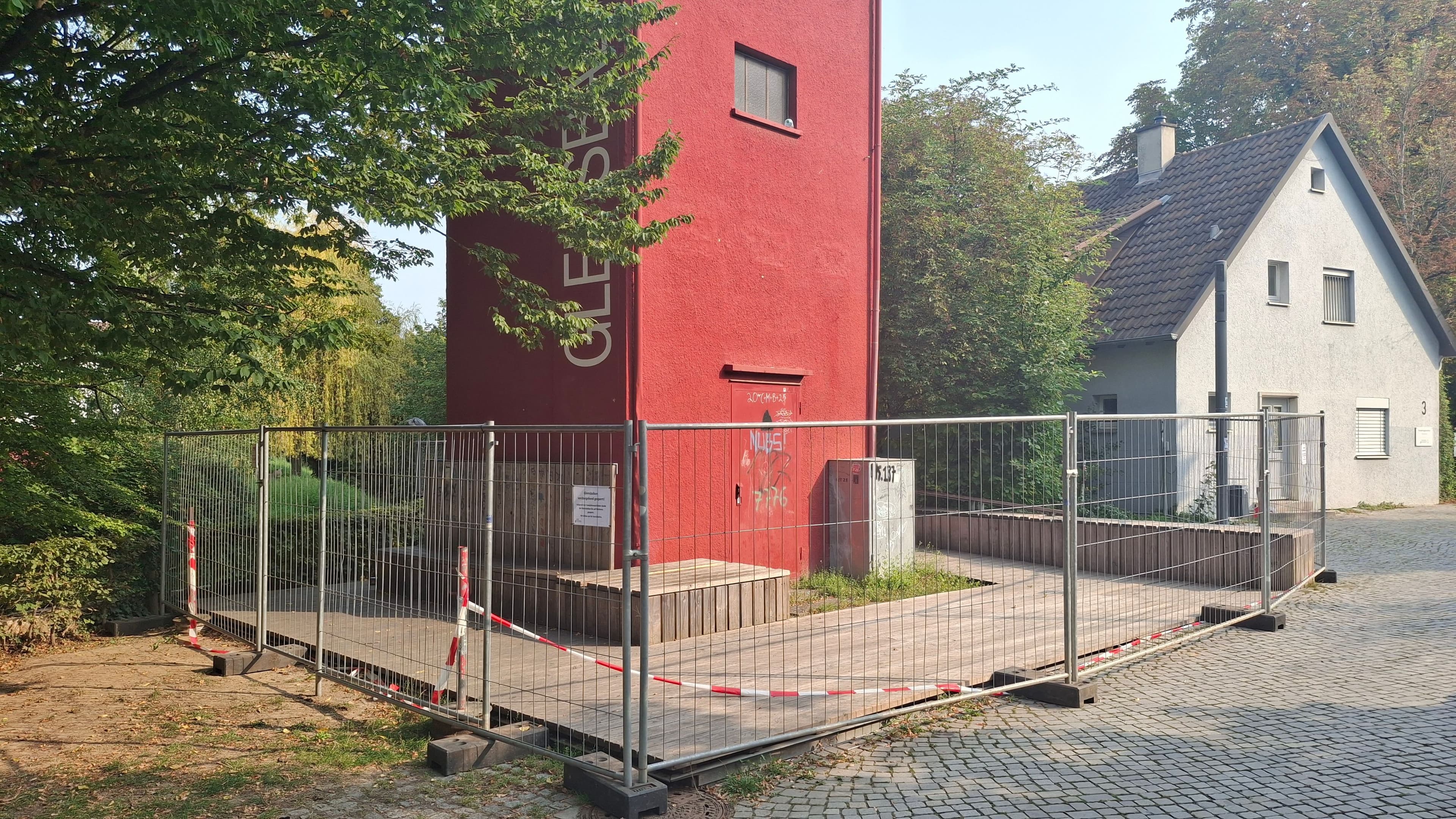 Glemsbalkon in Ditzingen gesperrt