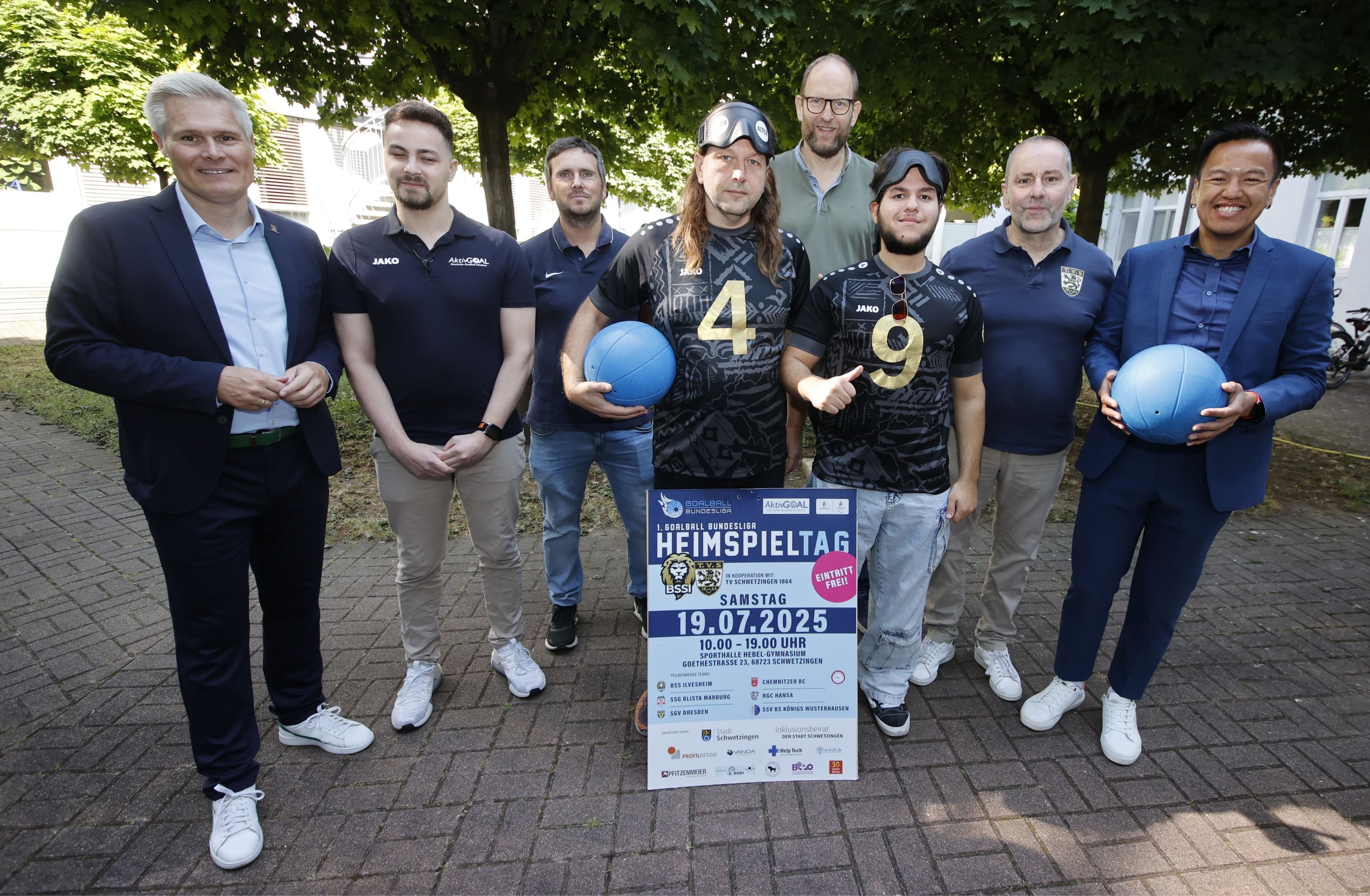 Goalball-Bundesliga: Spannung für alle Sinne in Schwetzingen