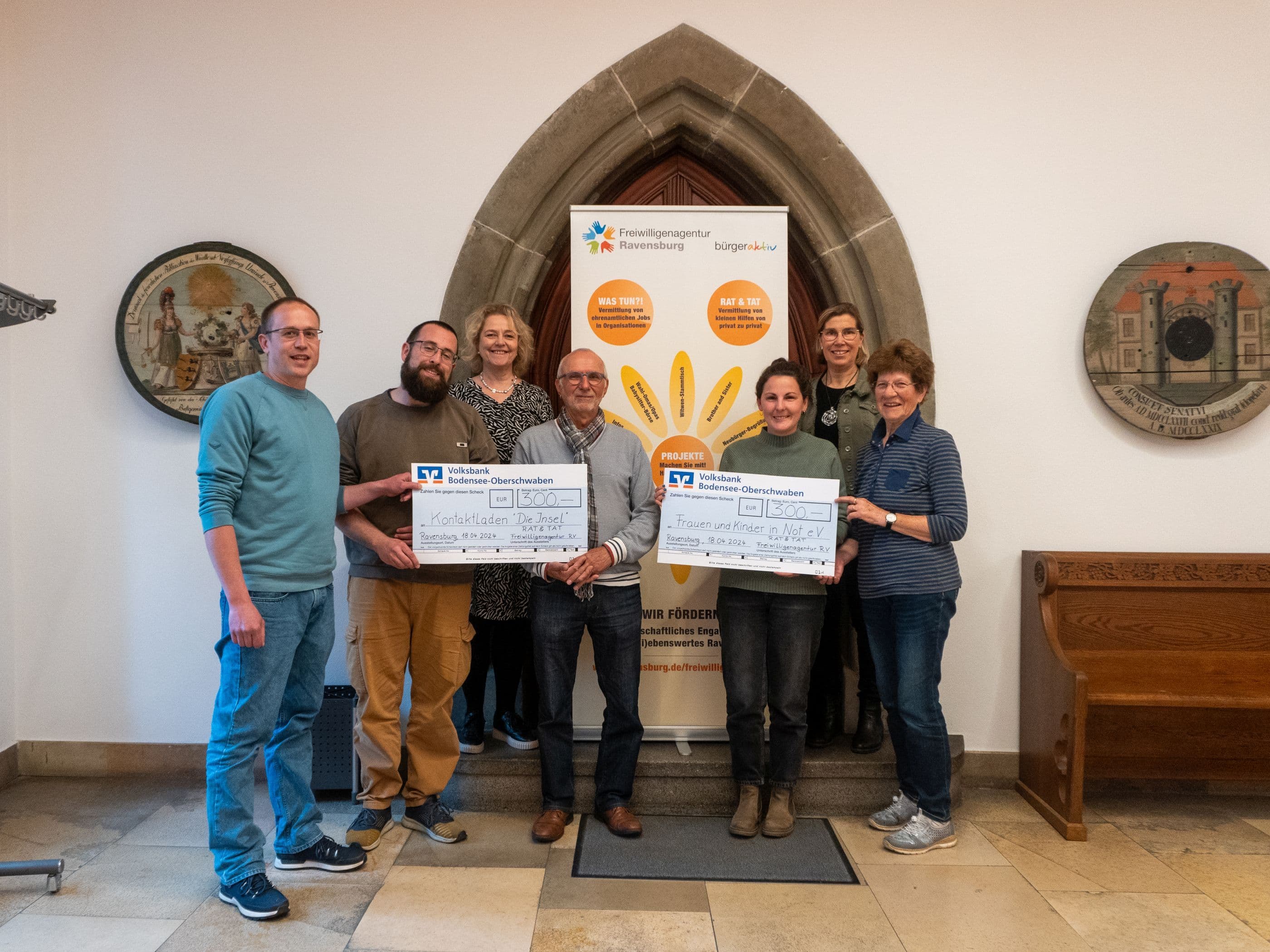 Großzügige Spendenaktion stärkt soziales Engagement in Ravensburg
