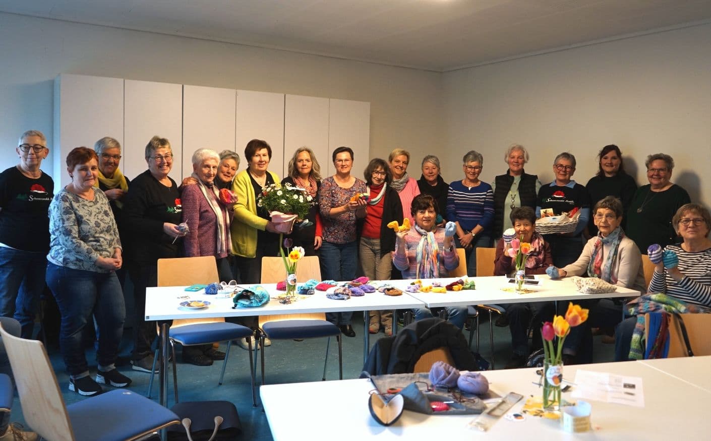 Herzerwärmende Strickaktion im Bürgertreff Kollnau