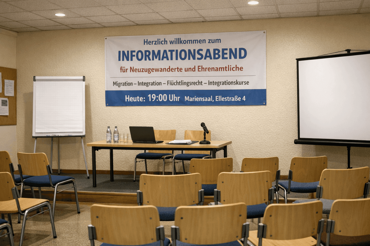 Informationsabend zu Migration und Integration im Mariensaal