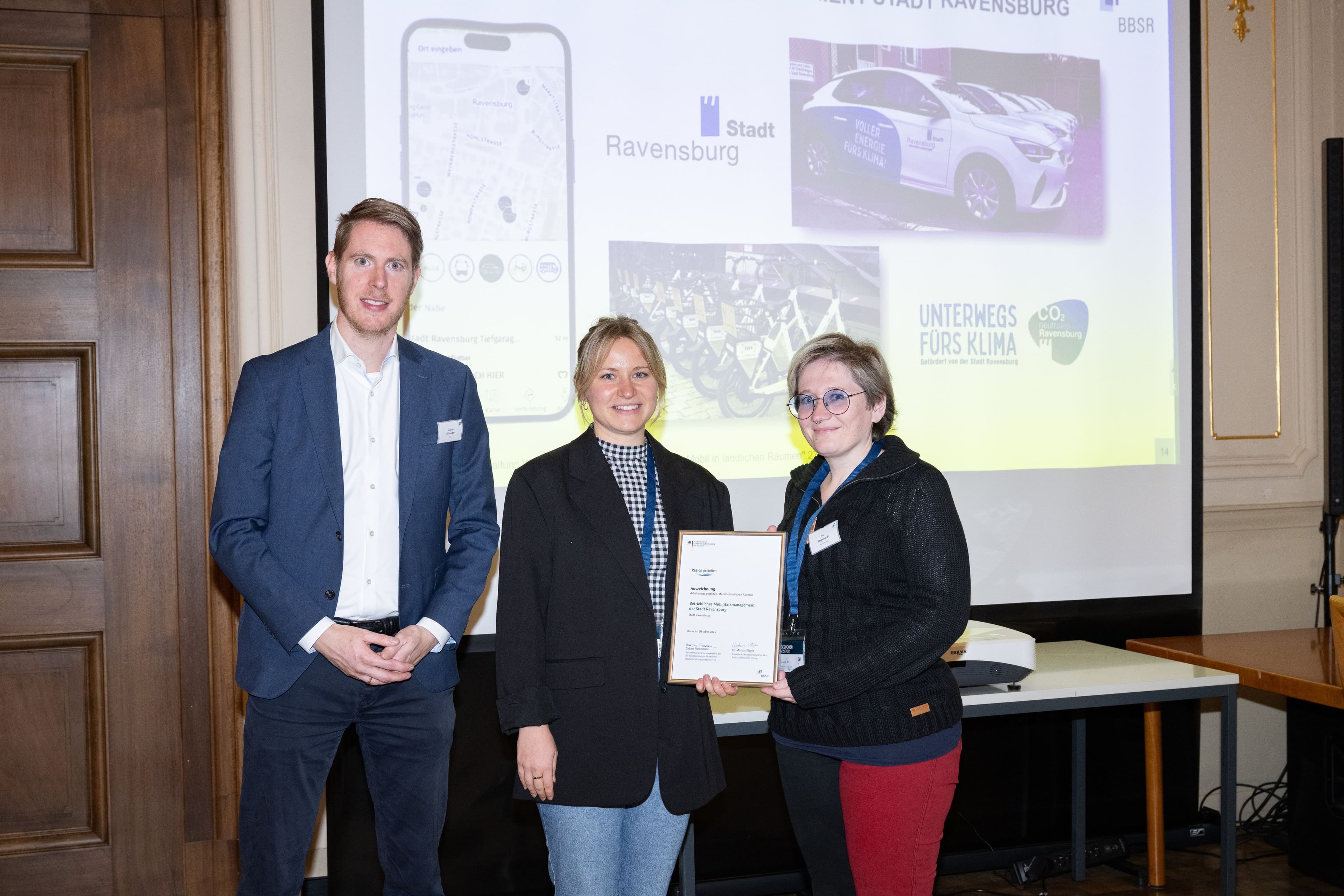 Innovatives Mobilitätskonzept gewinnt Bundespreis