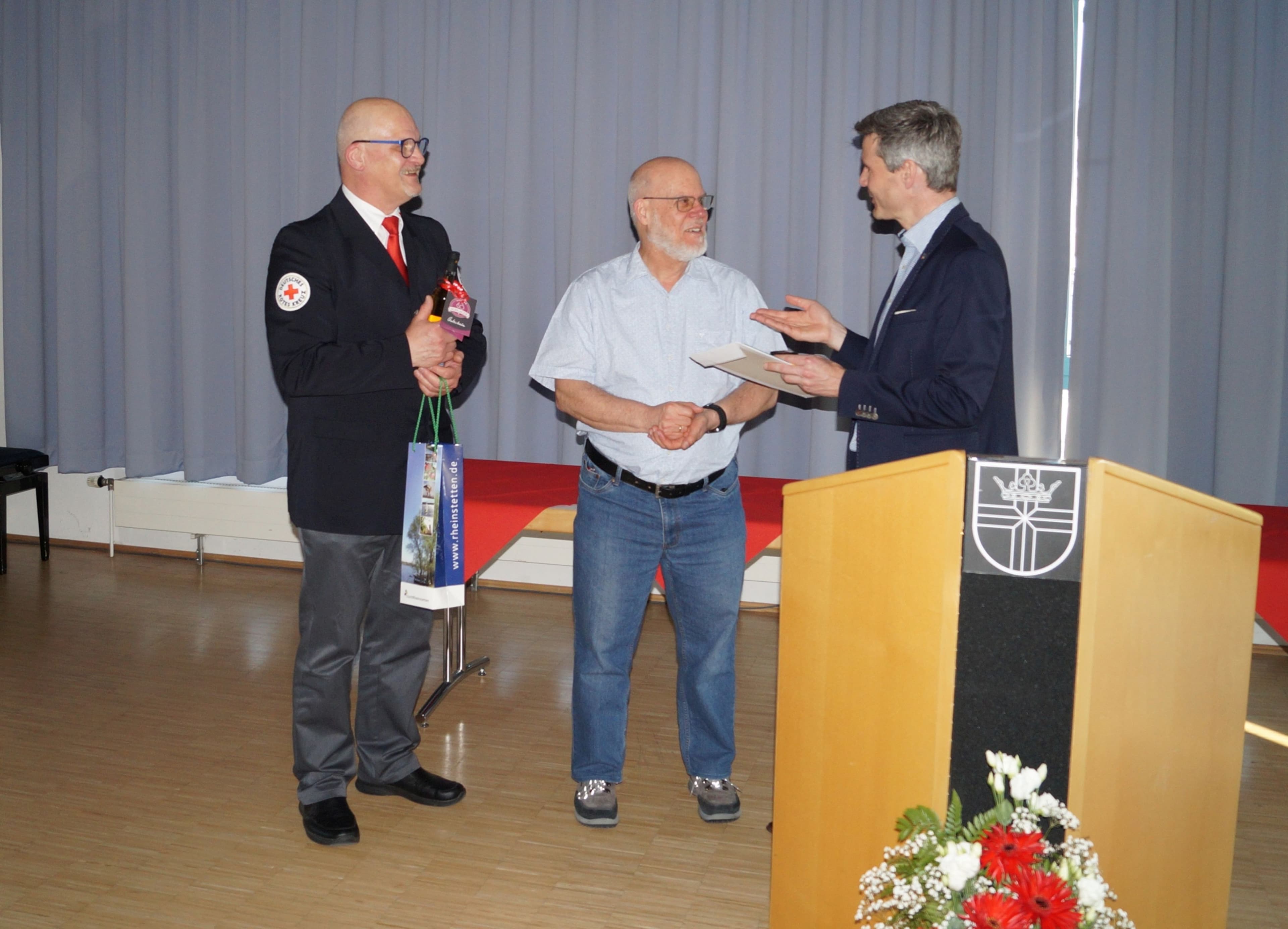 Jubiläums-Blutspender in Forchheim geehrt