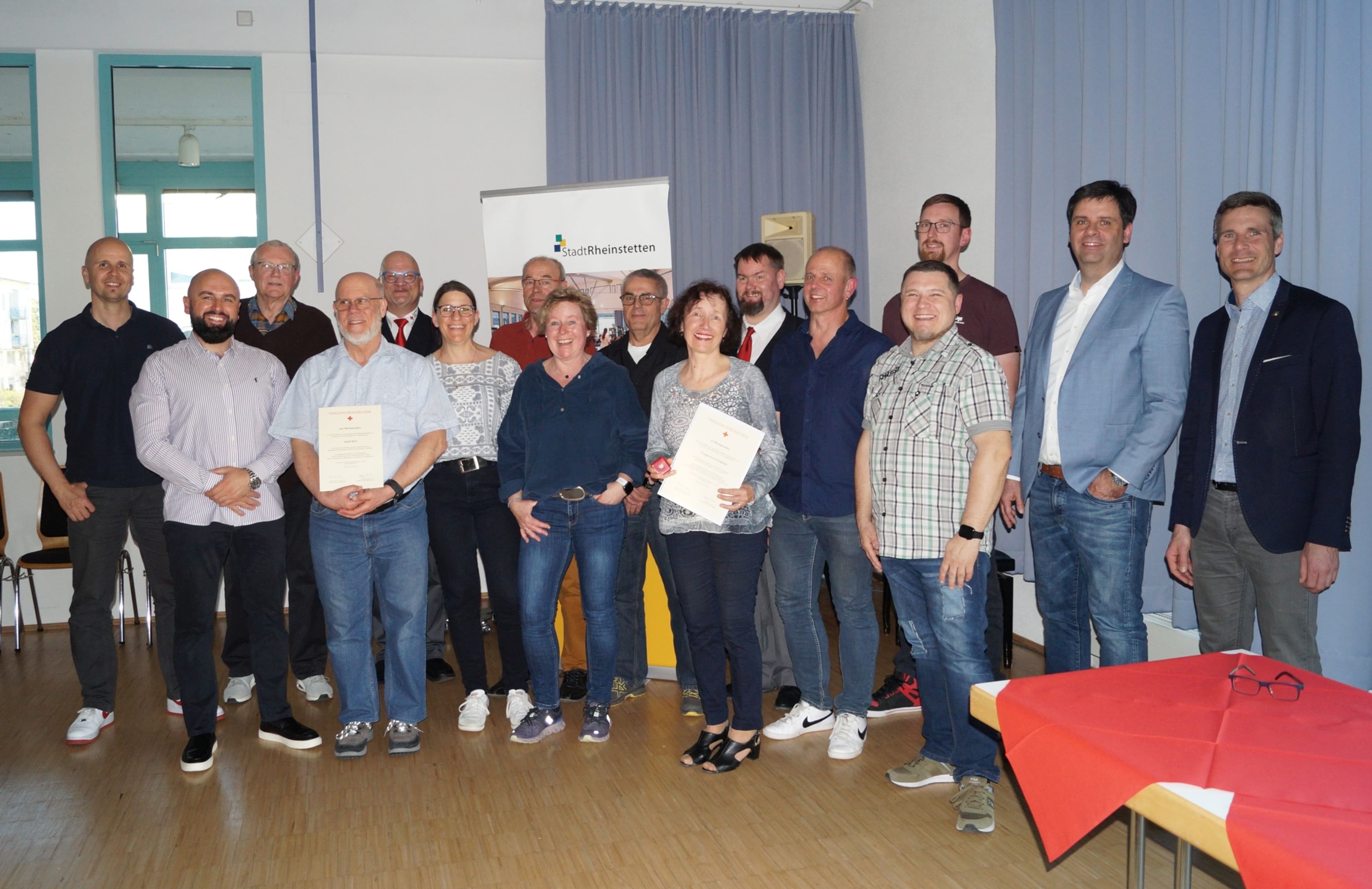 Jubiläums-Blutspender in Forchheim geehrt