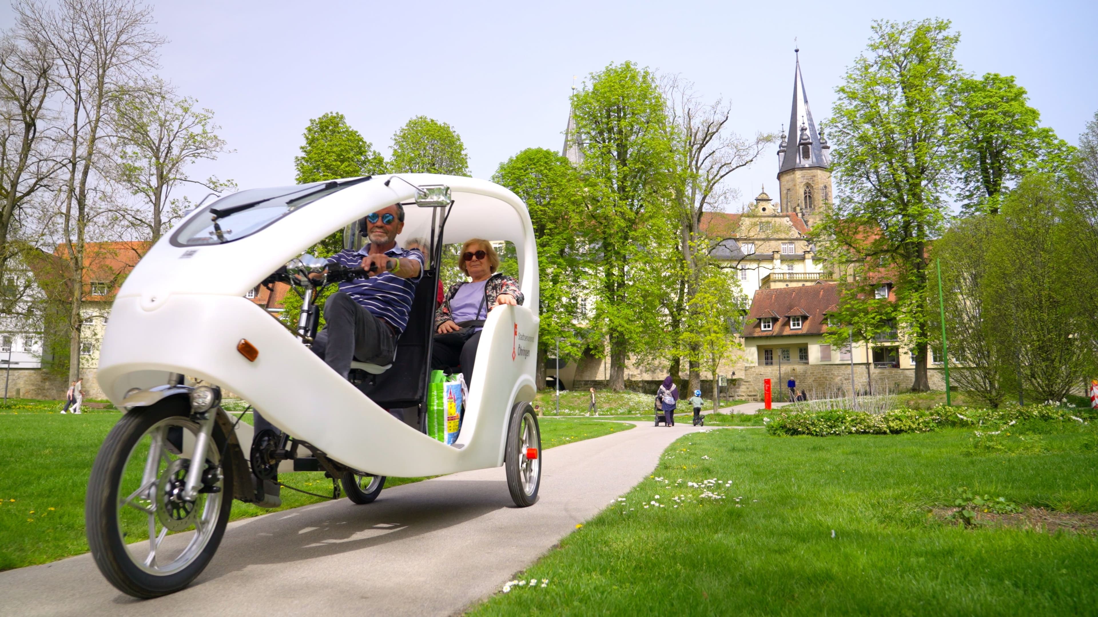 Kostenlose E-Rikscha für Senioren startet in Öhringen