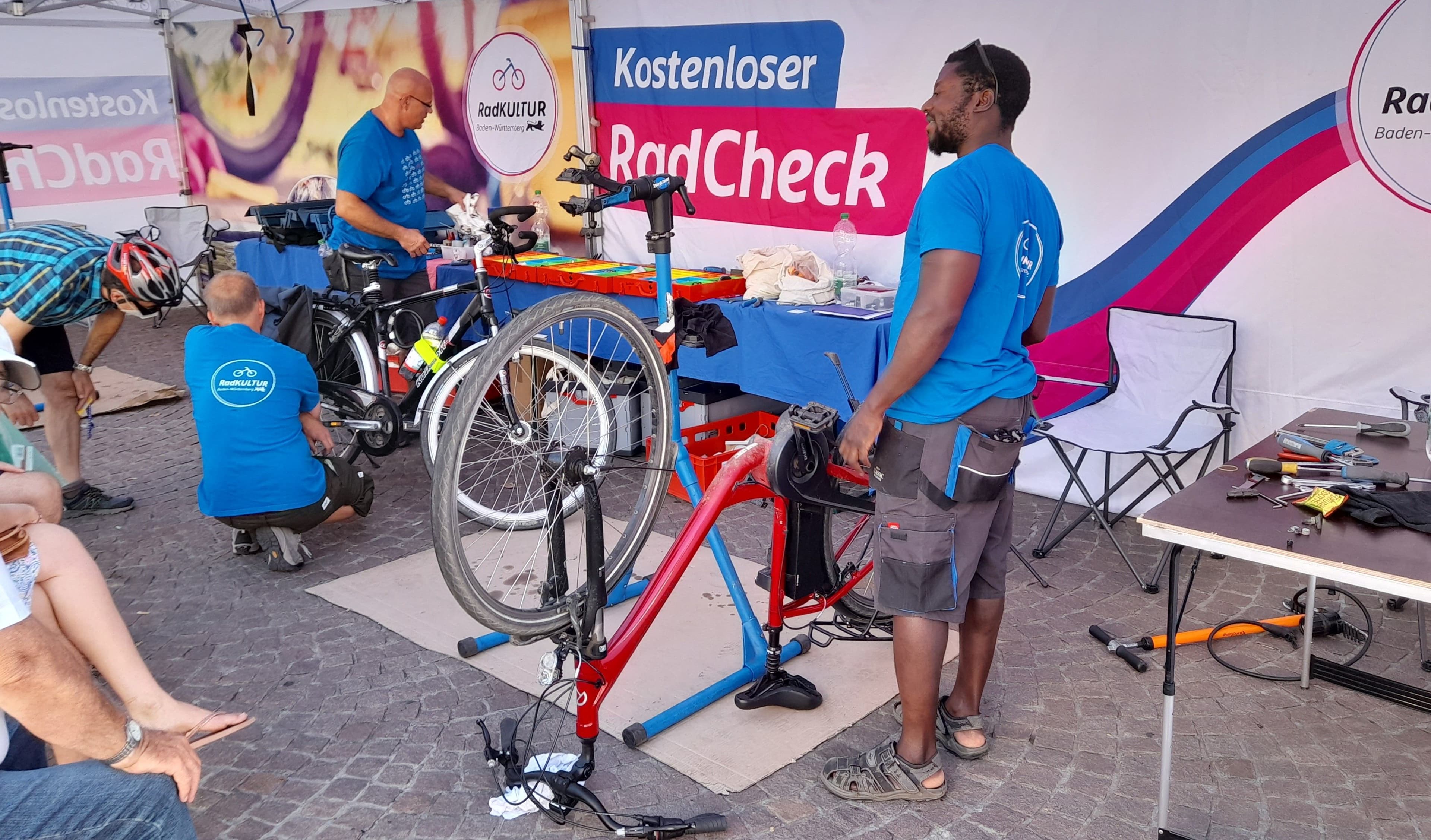 Kostenlose Fahrrad-Reparaturkurse in Schwetzingen