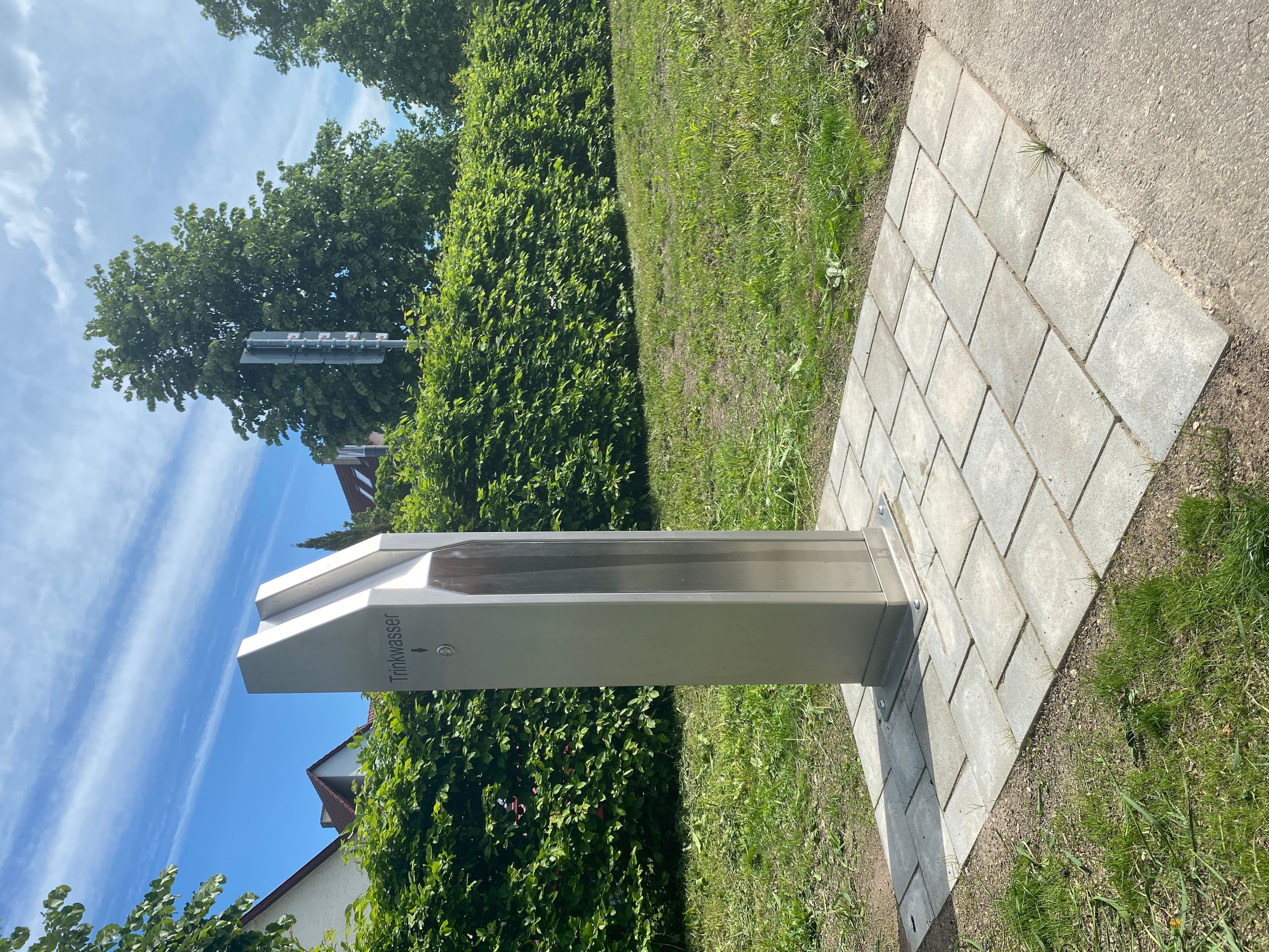 Kostenlose Trinkwasserbrunnen in Großheppach eröffnet
