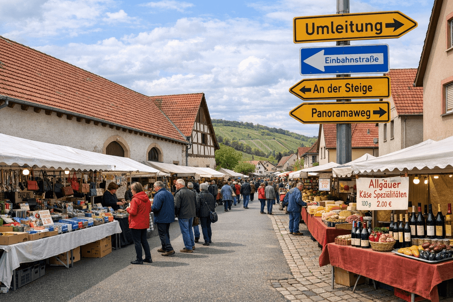 Krämermarkt lockt am 1. Mai nach Hohenhaslach