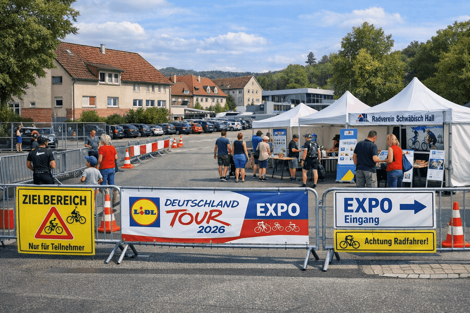Kurzmitteilung: Expo zur Lidl Deutschland Tour 2026 in Schwäbisch Hall
