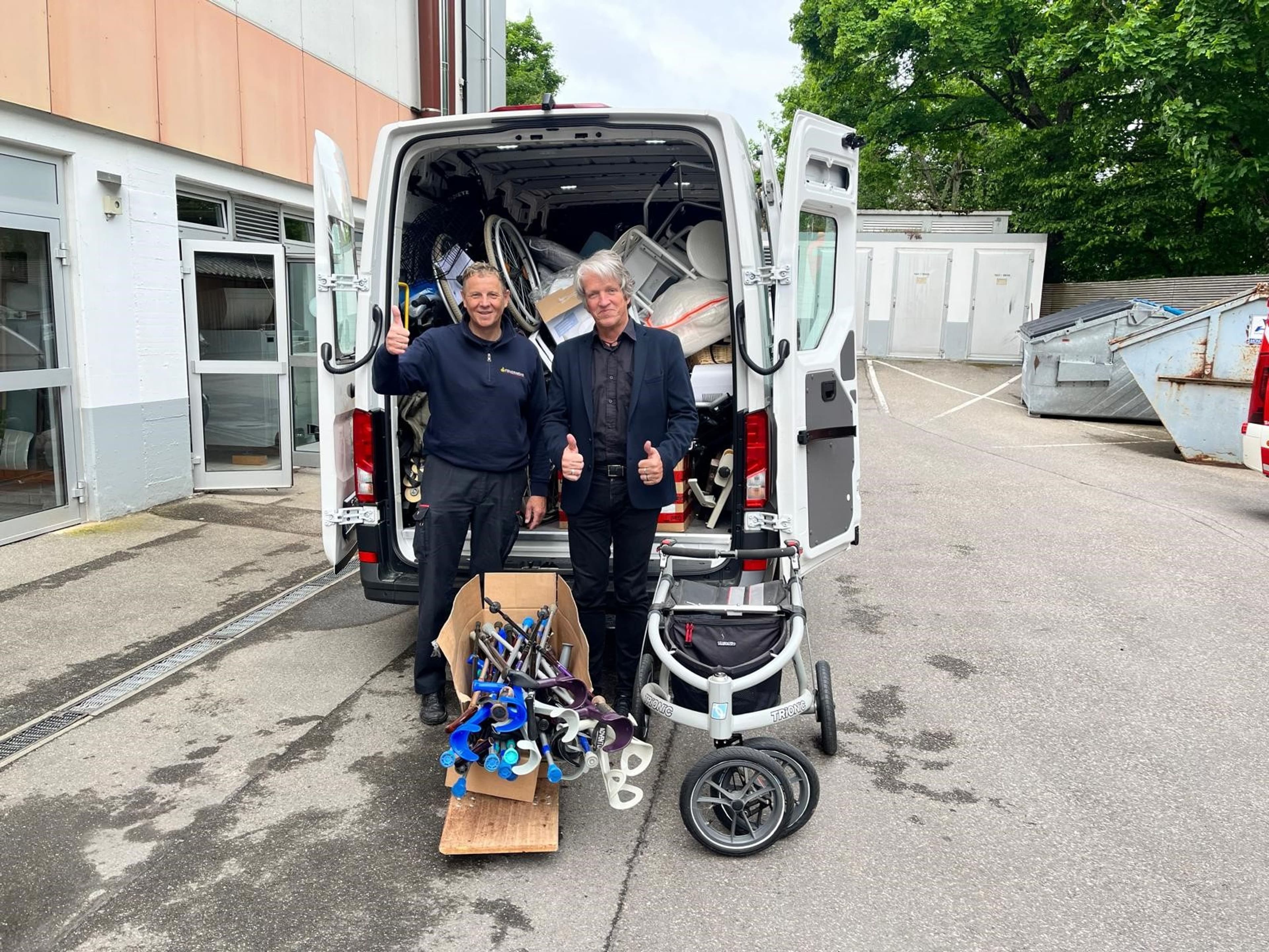 Medizinische Hilfe verbindet Donaueschingen und Vác