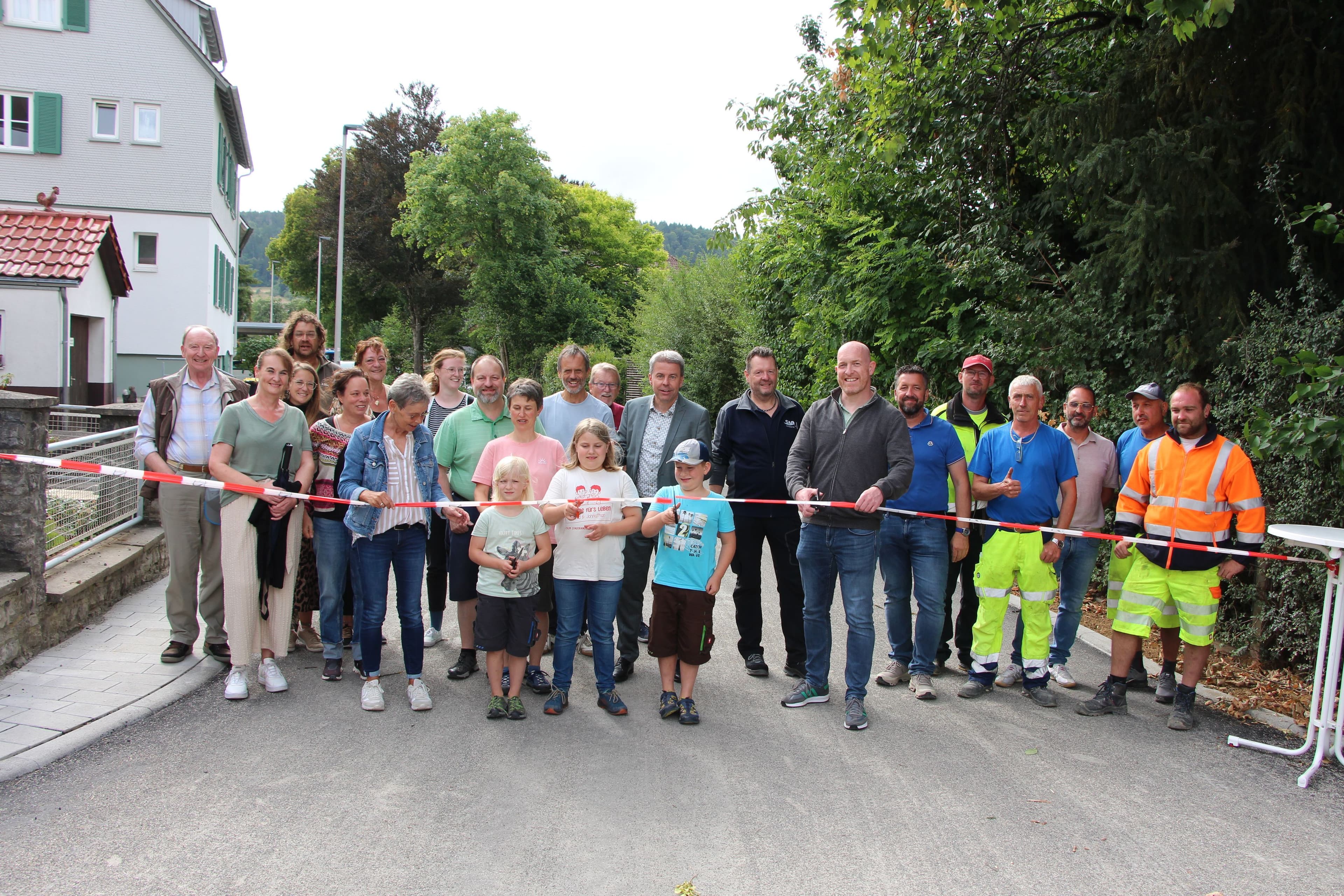 Moltkestraße in Nagold erstrahlt in neuem Glanz