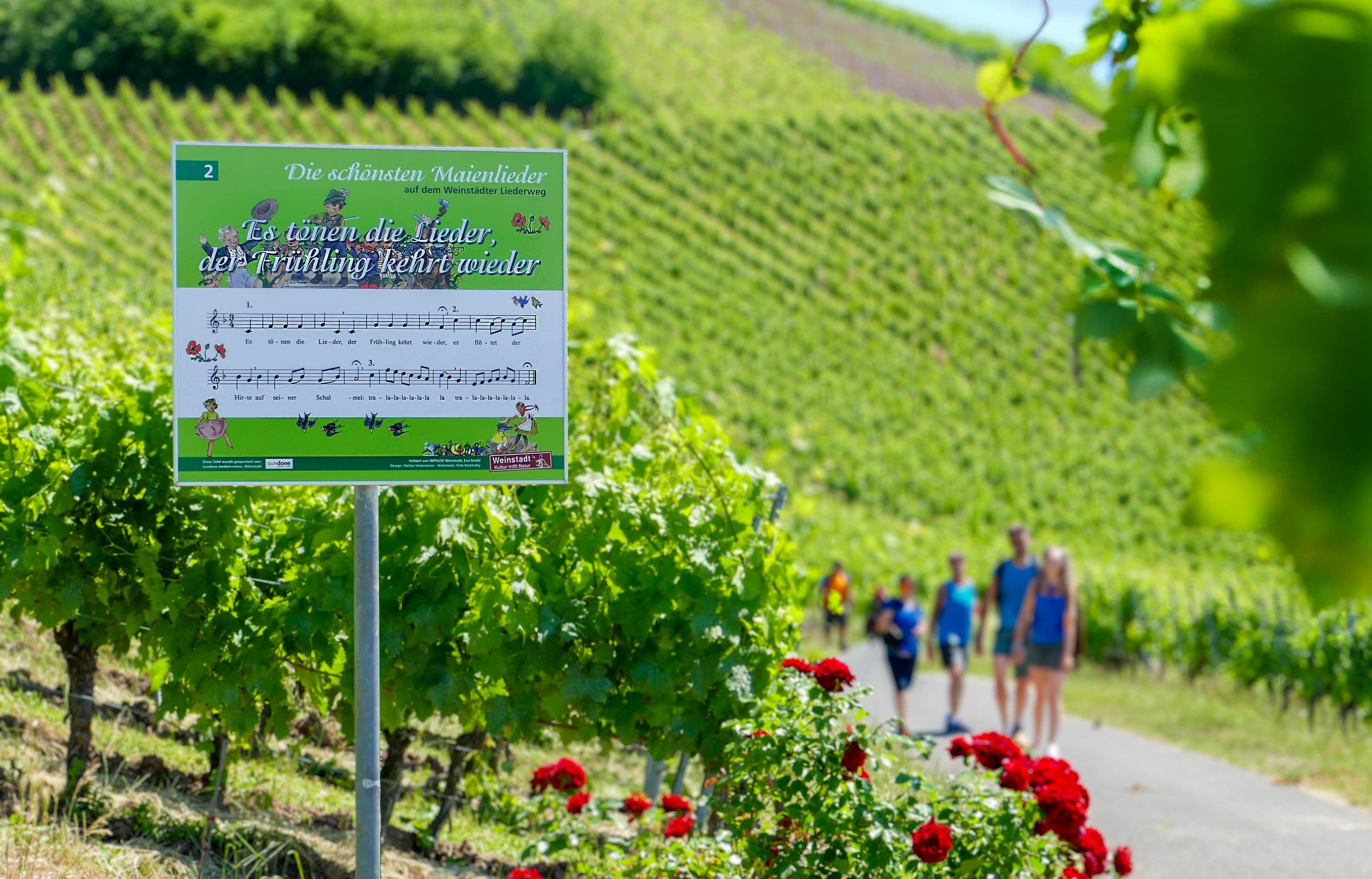 Musikalisches Wandern auf dem Liederweg "Sanges Froh"