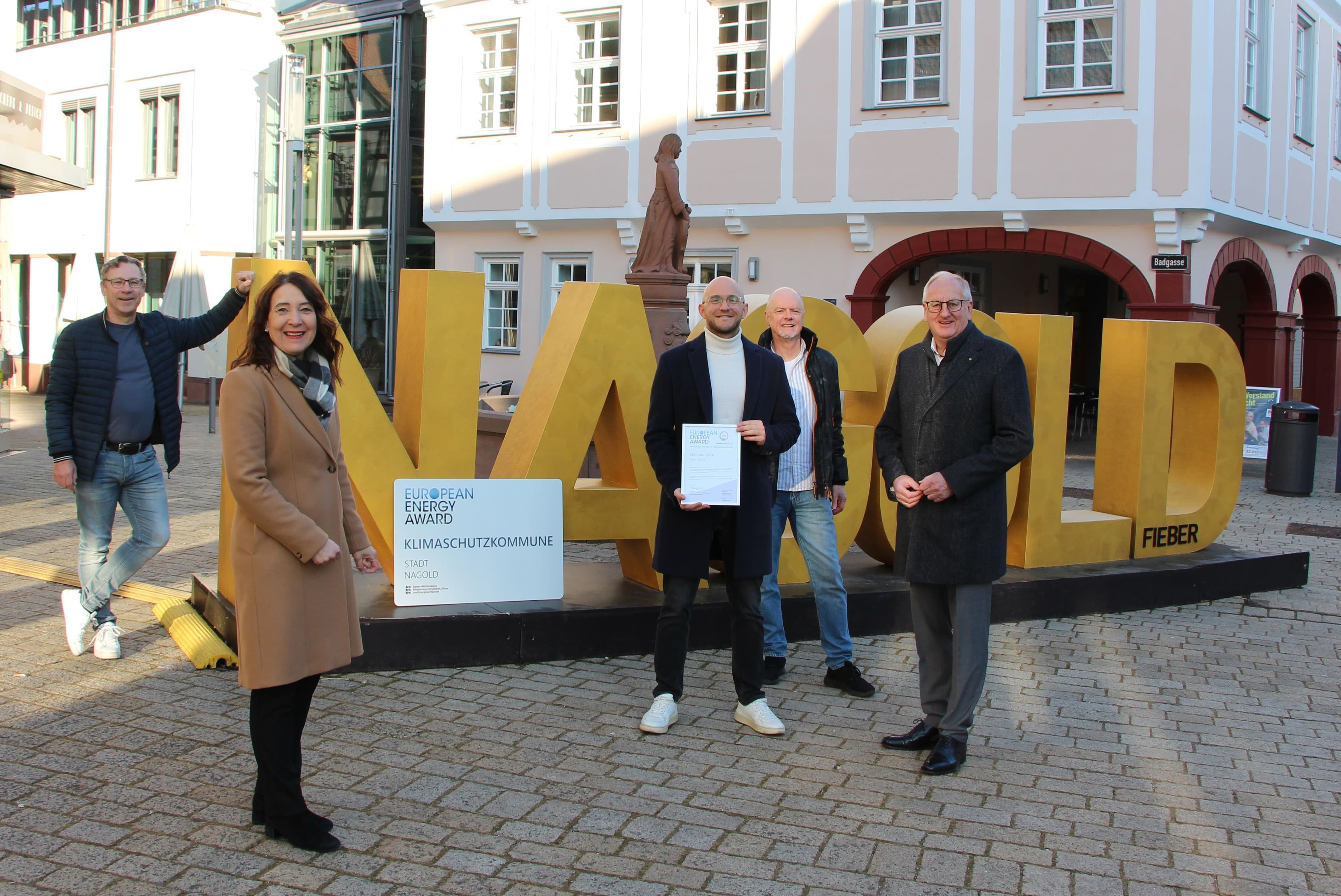 Nagold glänzt: European Energy Award für nachhaltige Stadtentwicklung