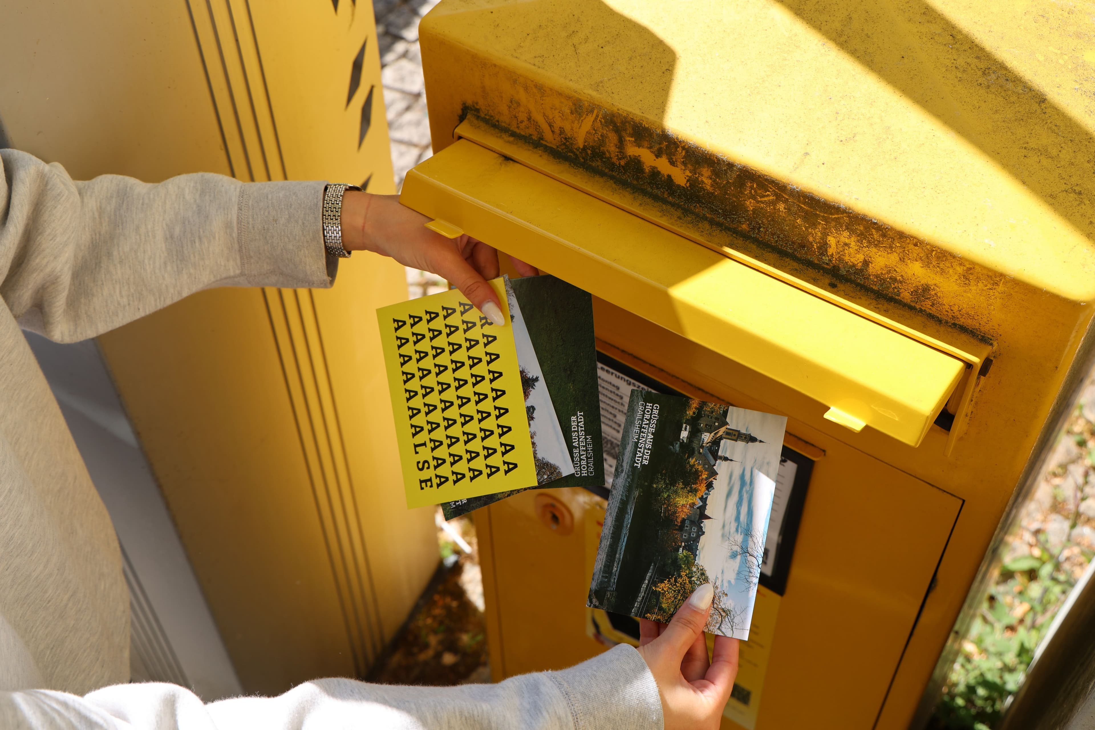 Neue Postkarten feiern Hohenlohe