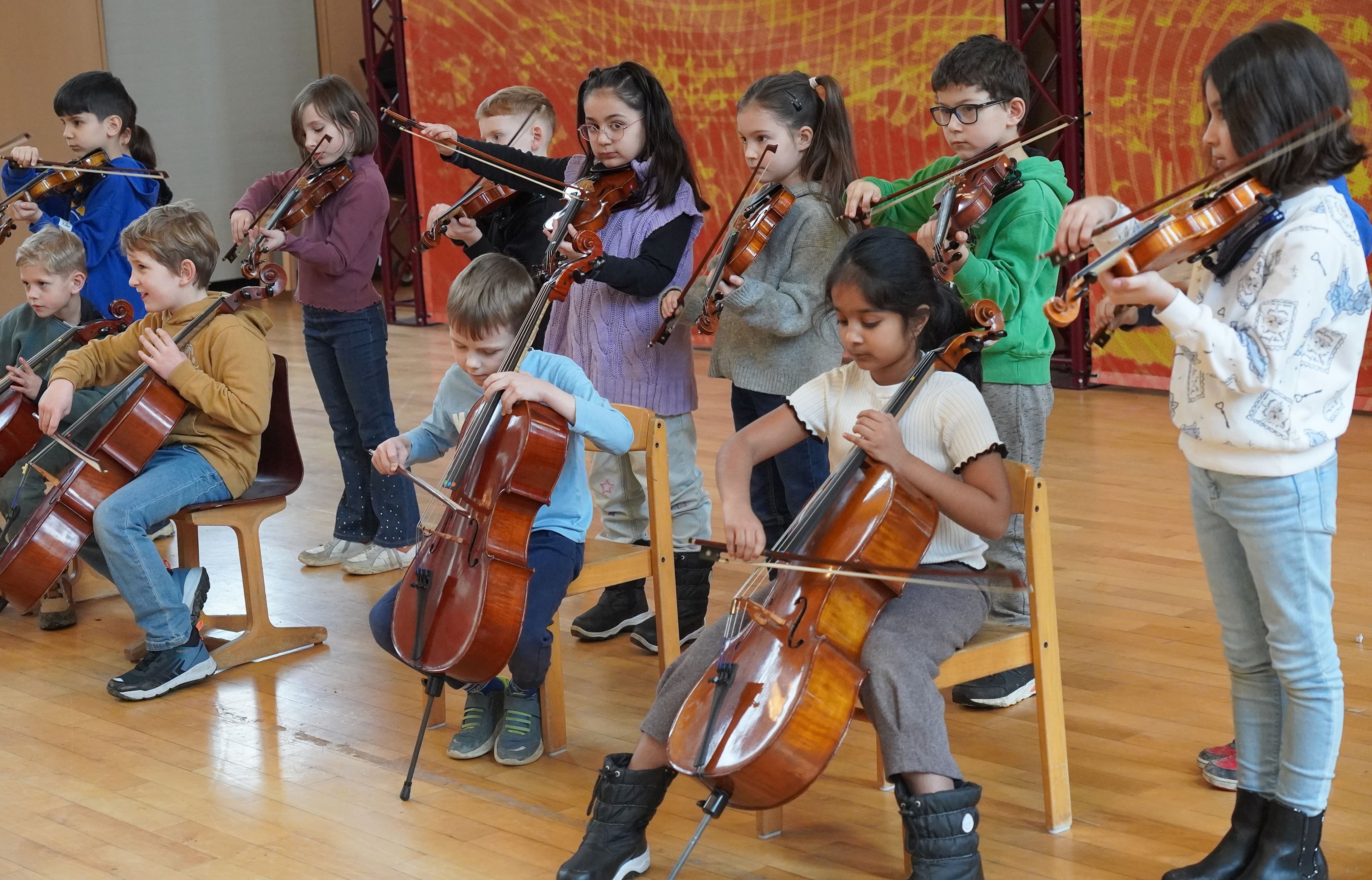 Neue Streicherklasse an der Eichrodtschule Lahr