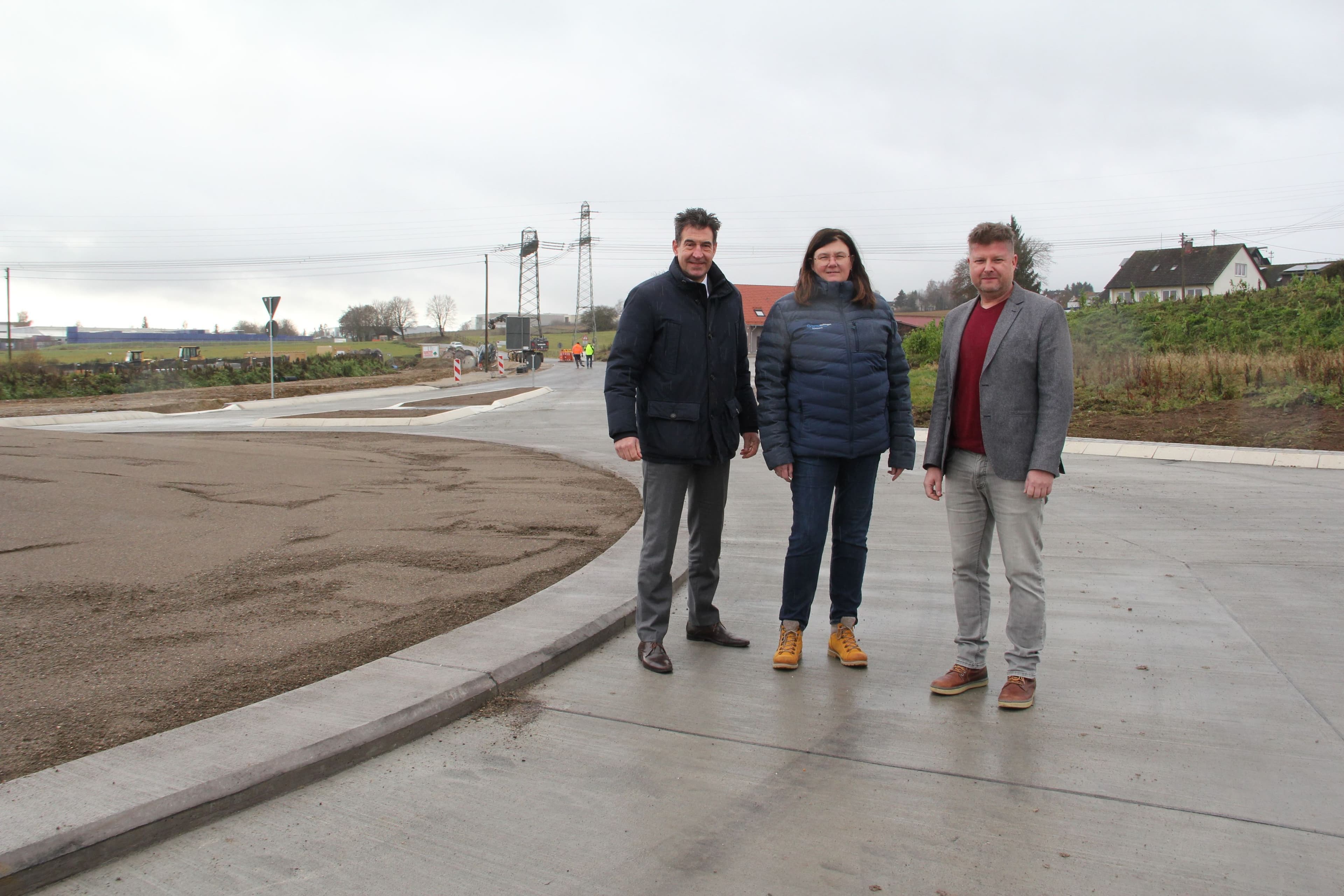 Neuer Kreisverkehr in Donaueschingen öffnet bald
