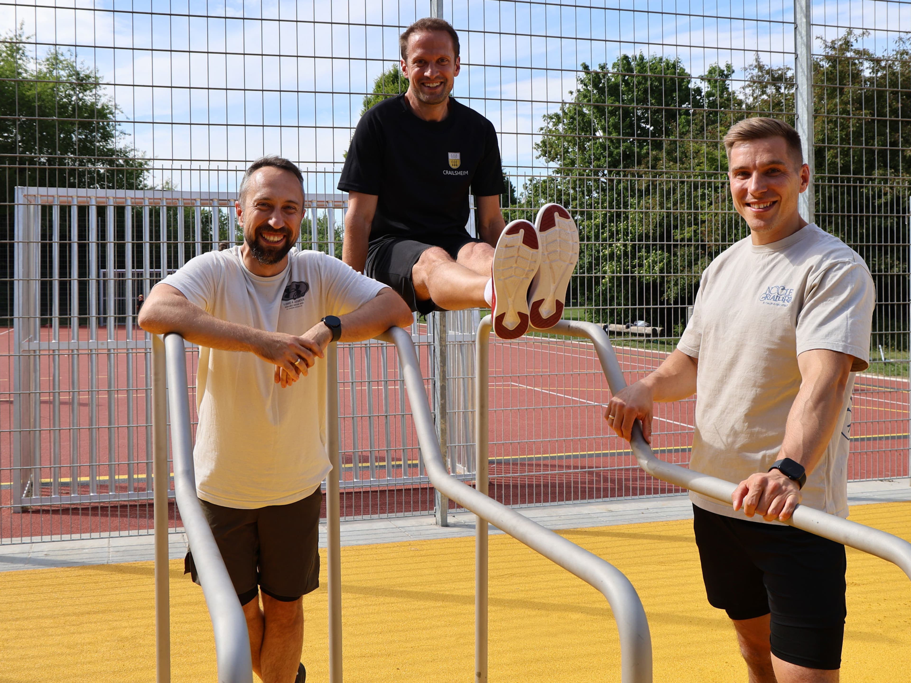 Neues Calisthenics-Areal am Kreuzberg eröffnet