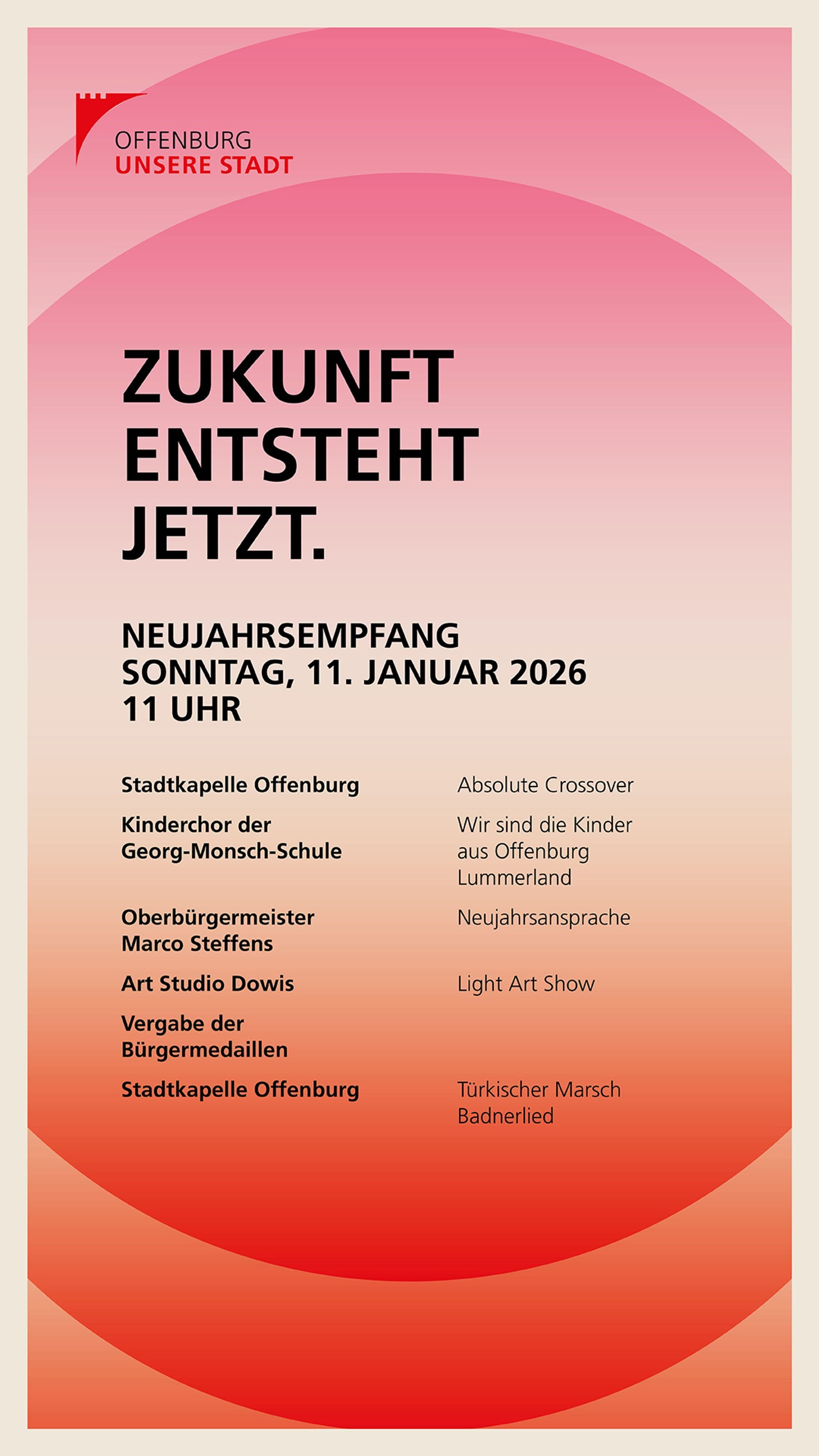 Neujahrsempfang 2026: Steffens spricht vorab