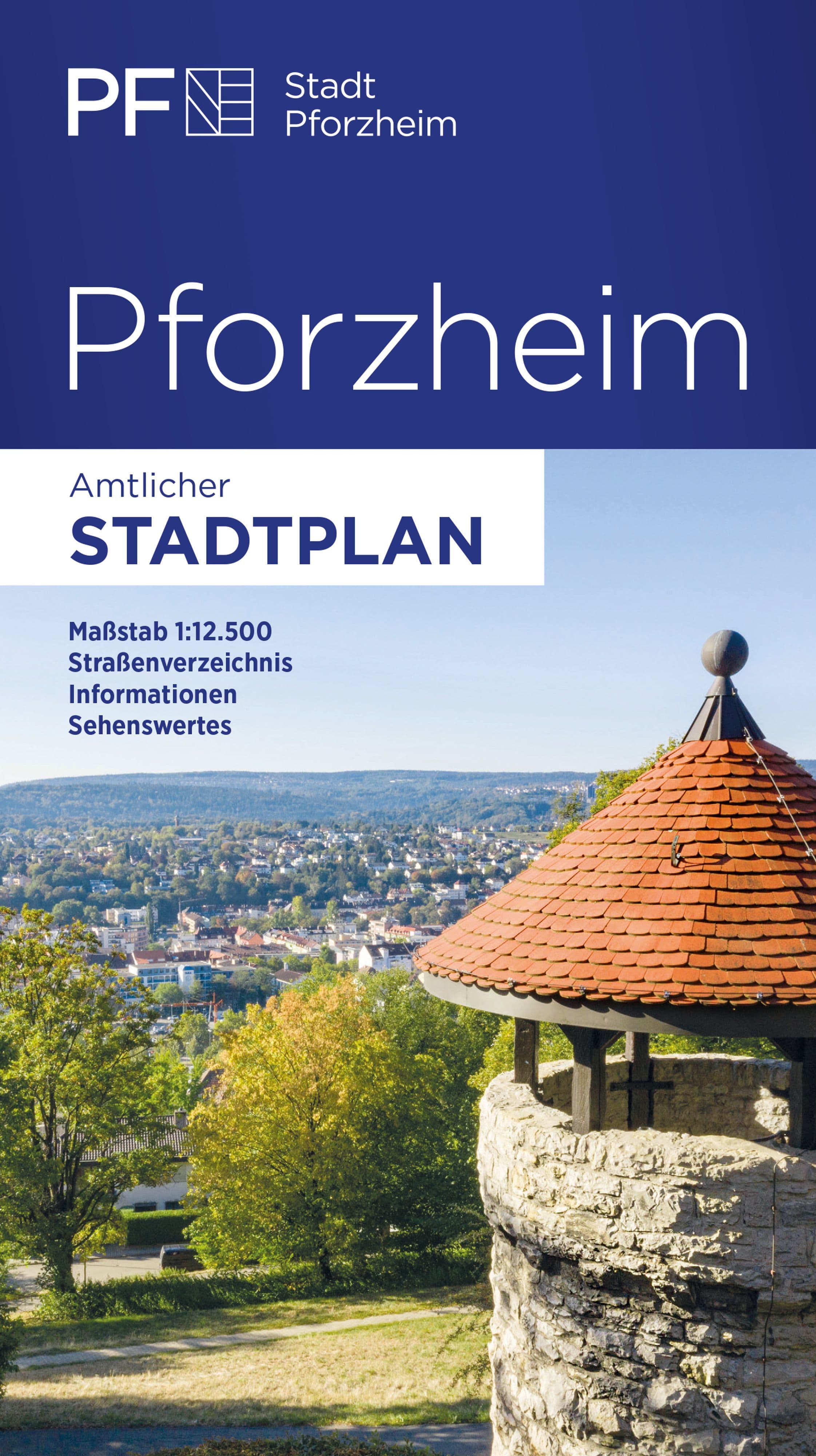 Pforzheims Stadtplan in 30. Auflage erschienen