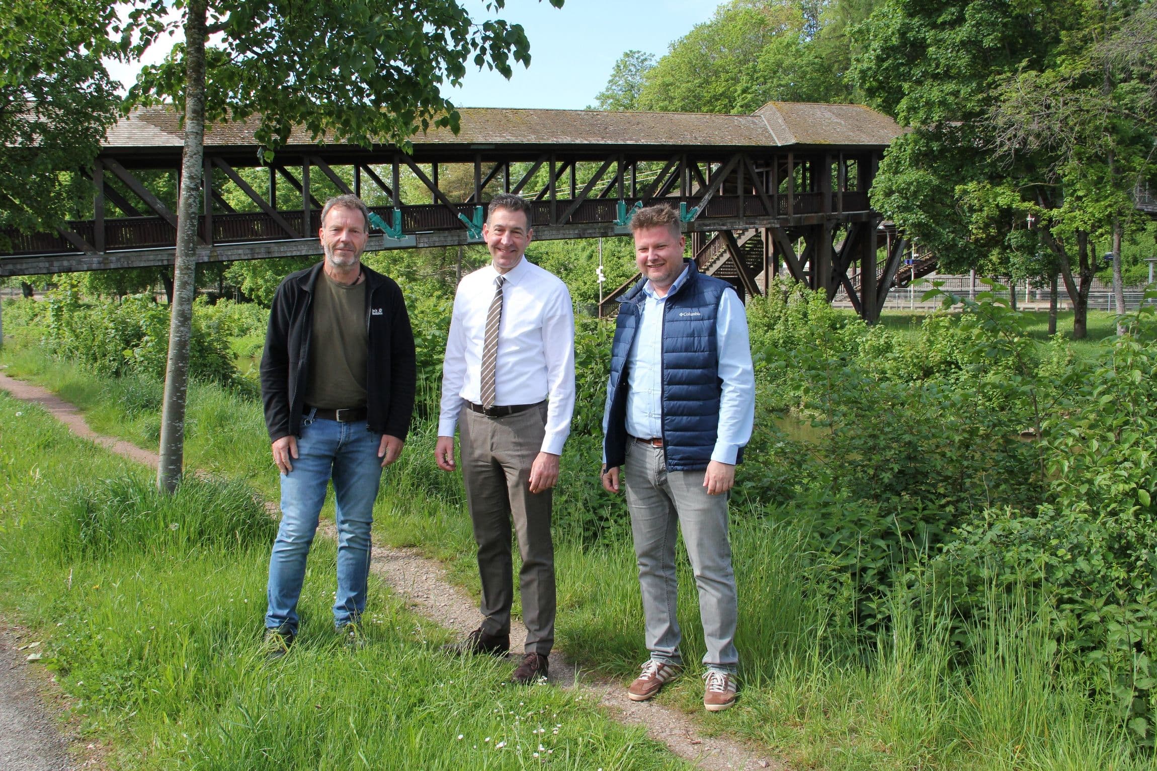 Sanierungsarbeiten am Siedlersteg beginnen im Juni