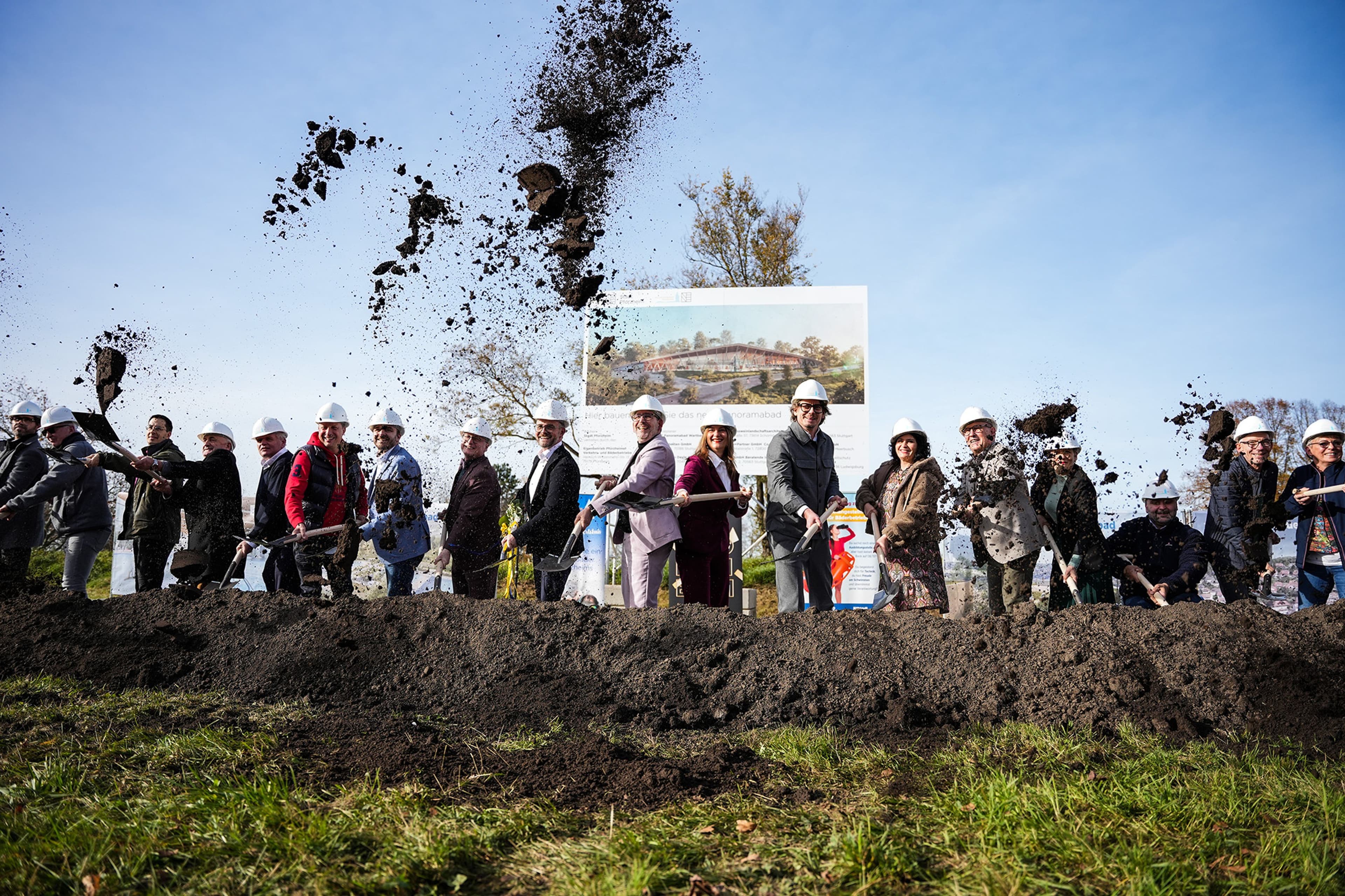 Startschuss für das neue Panoramabad in Pforzheim