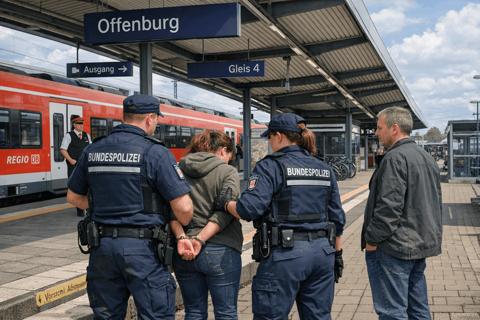 Streit nach Ticketkontrolle in Offenburg