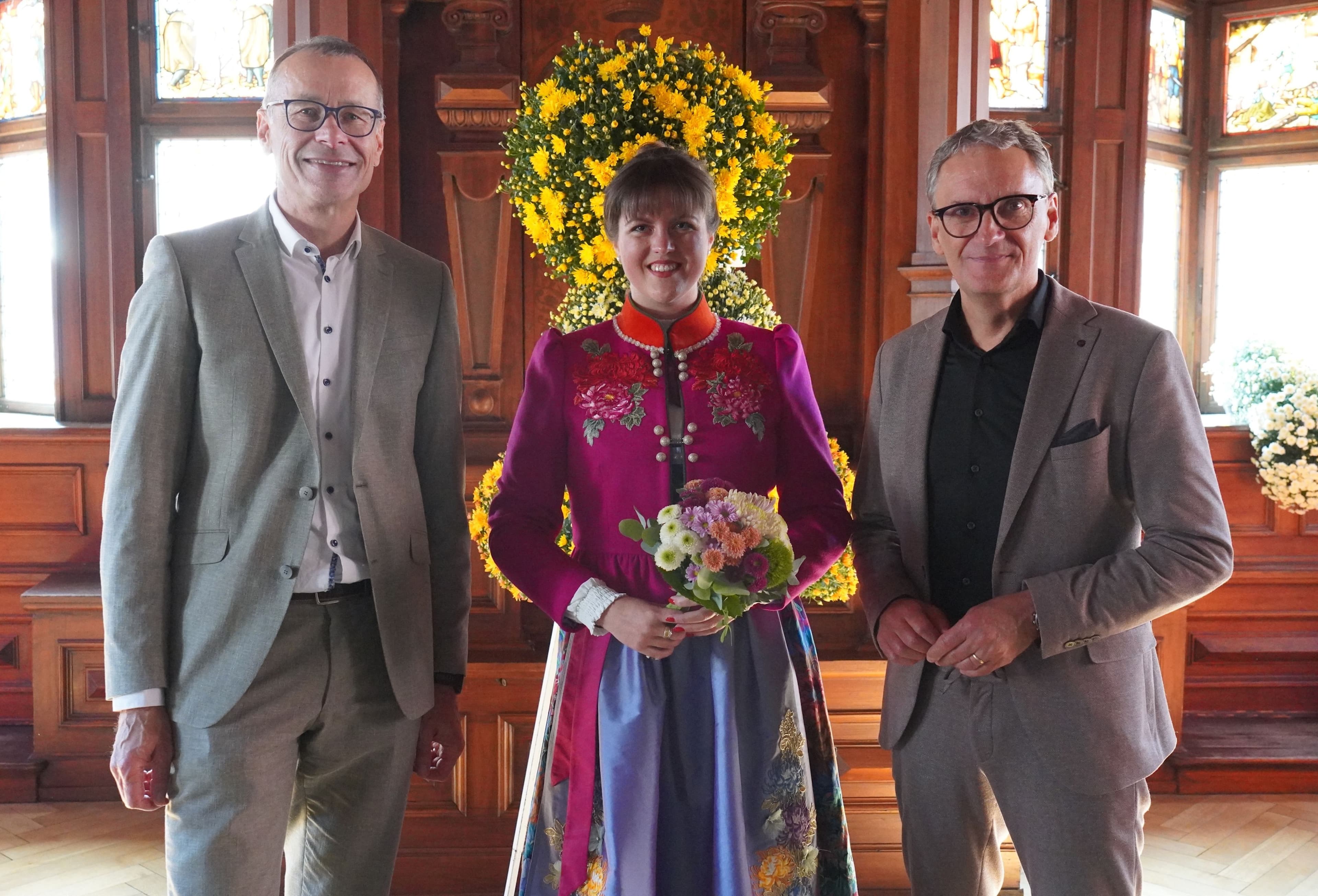 Valerie II. wird Chrysanthemenkönigin in Lahr