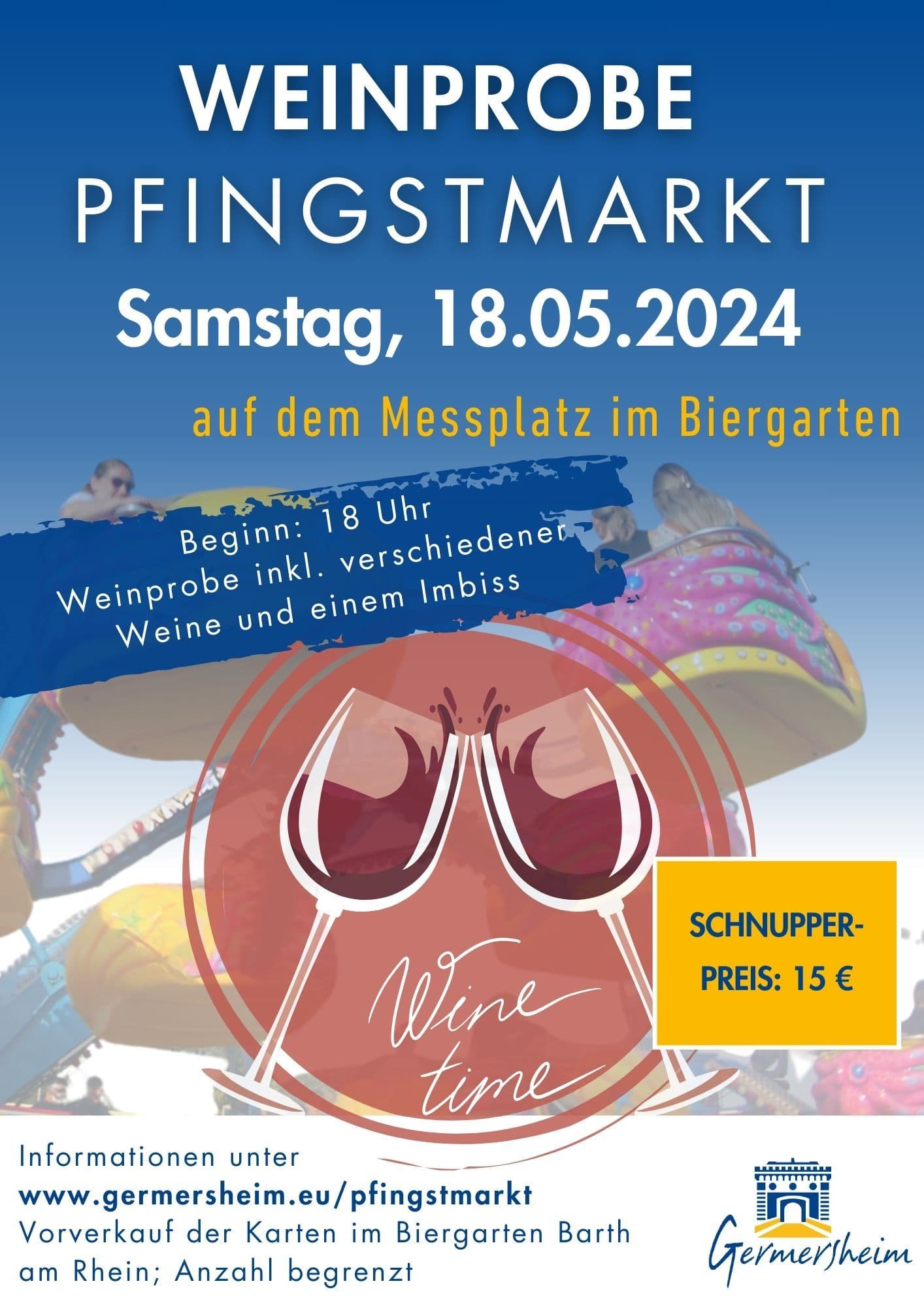 Vorfreude auf den Germersheimer Pfingstmarkt 2024