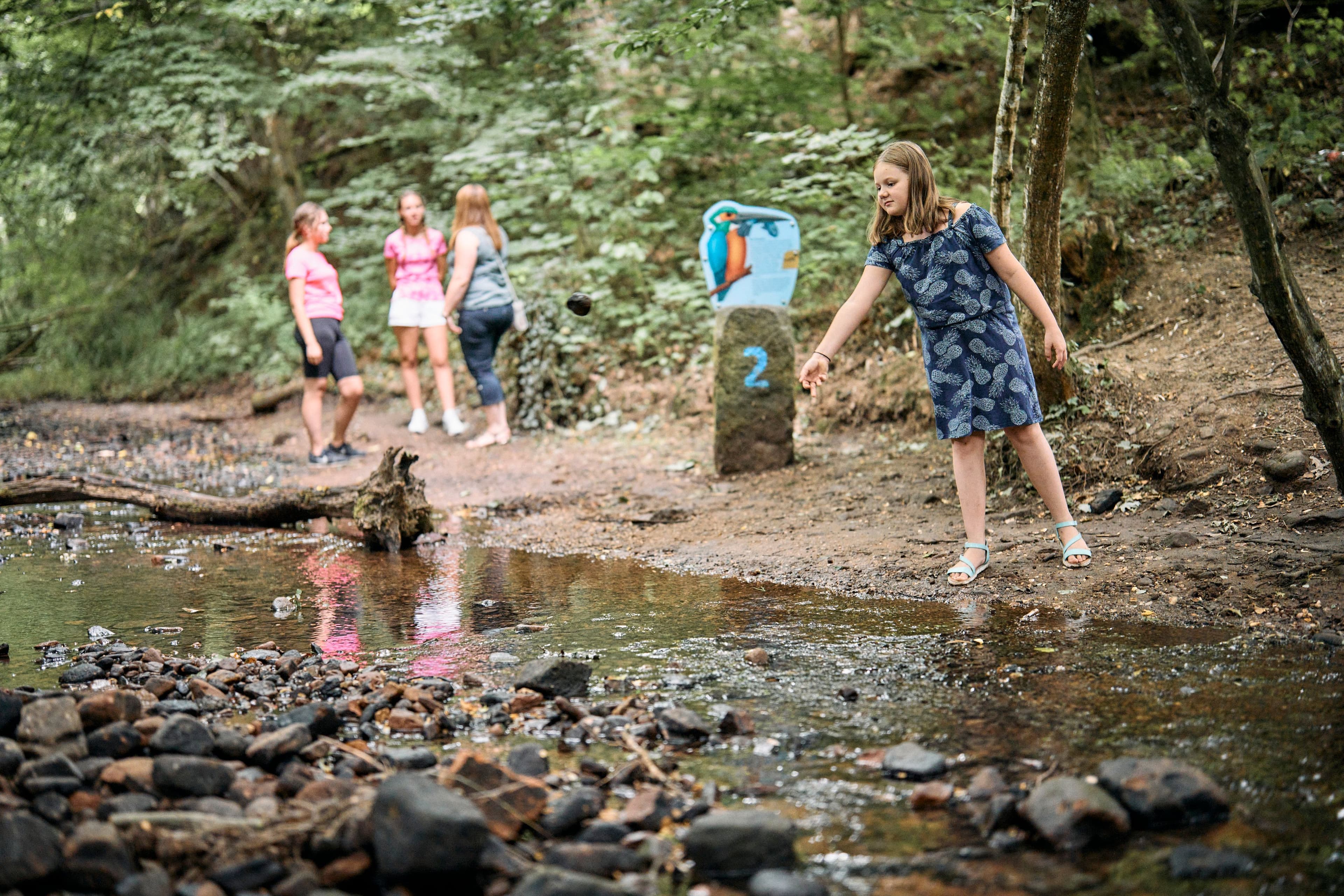 Wasserpfad Sulzbachtal macht Pause