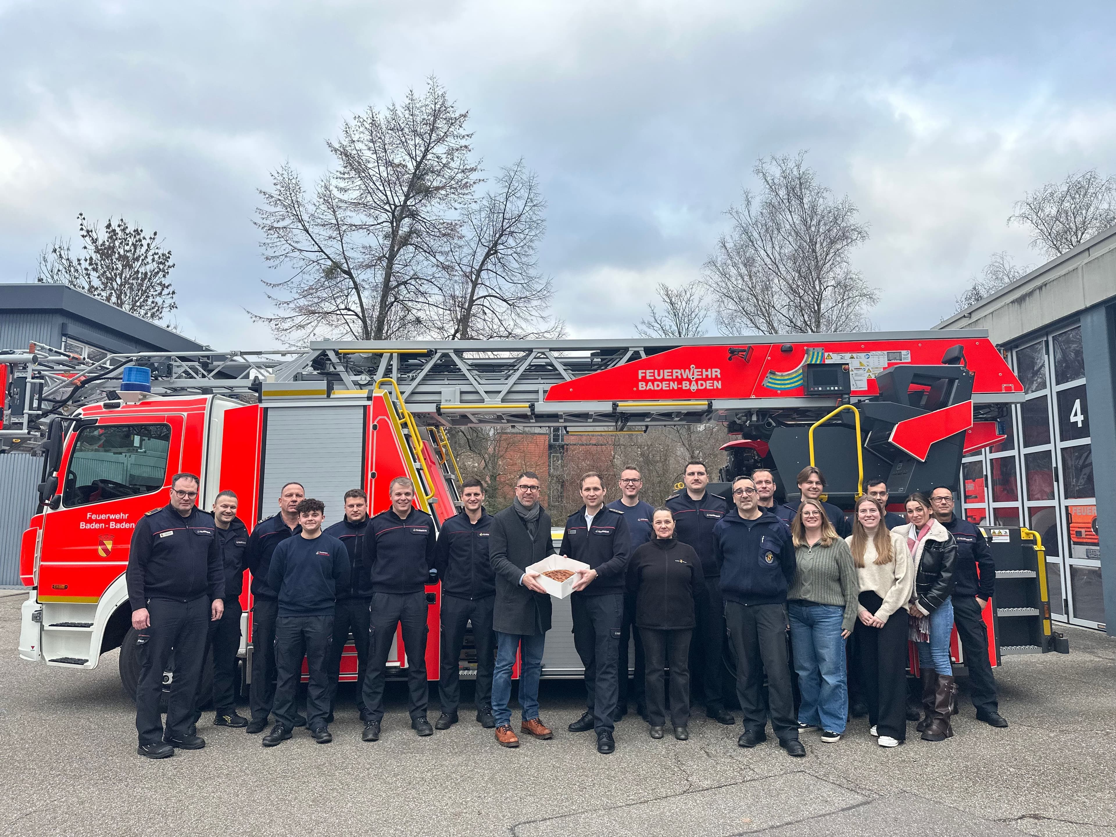 Weihnachtsbesuche in Linz: Dank an Einsatzkräfte und Helfer