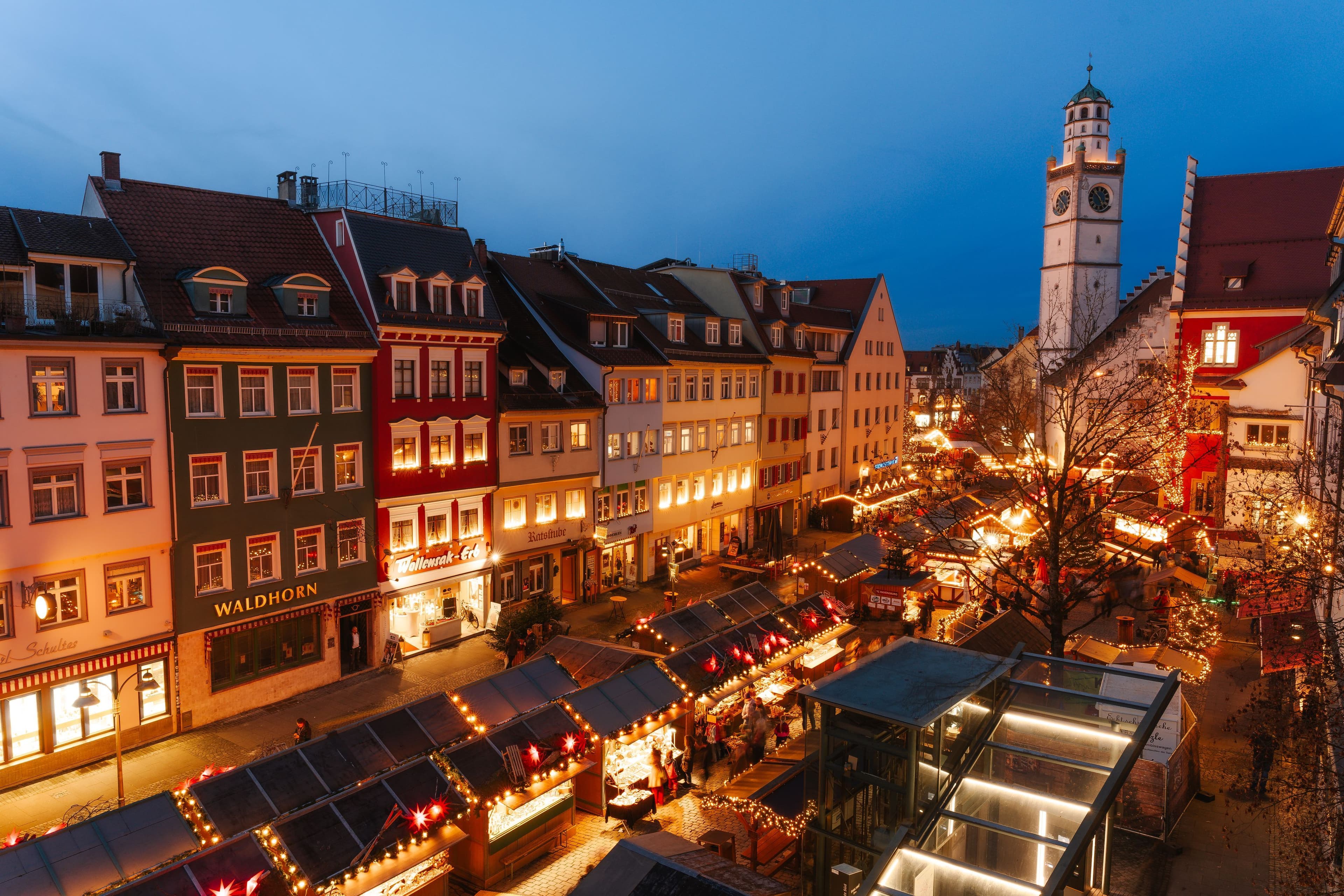 Weihnachtszauber in Ravensburg startet am Advent