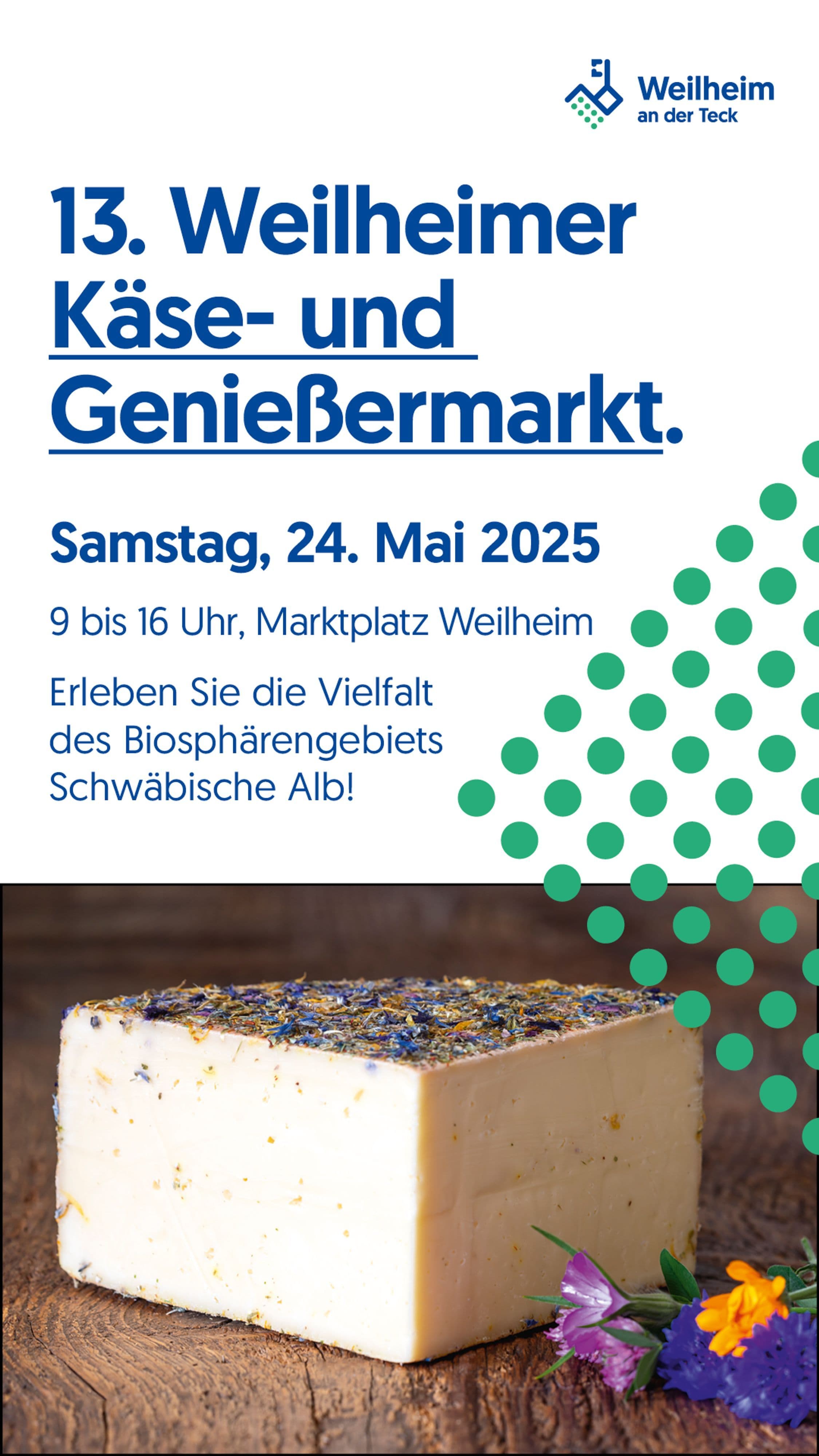 Weilheimer Käse- und Genießermarkt 2025